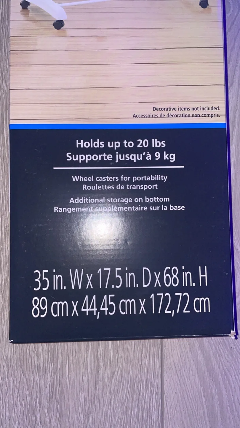 Mainstays Garment clothing Rack image indicator(2)