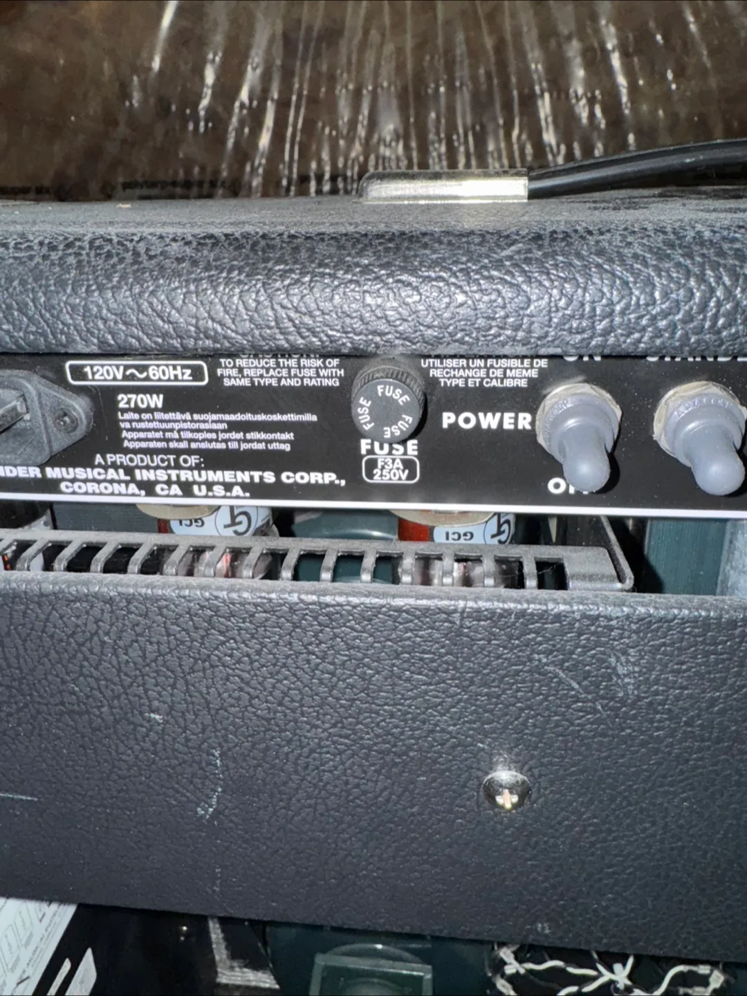 Fender Super Reverb Amp 94 reissue image indicator(5)
