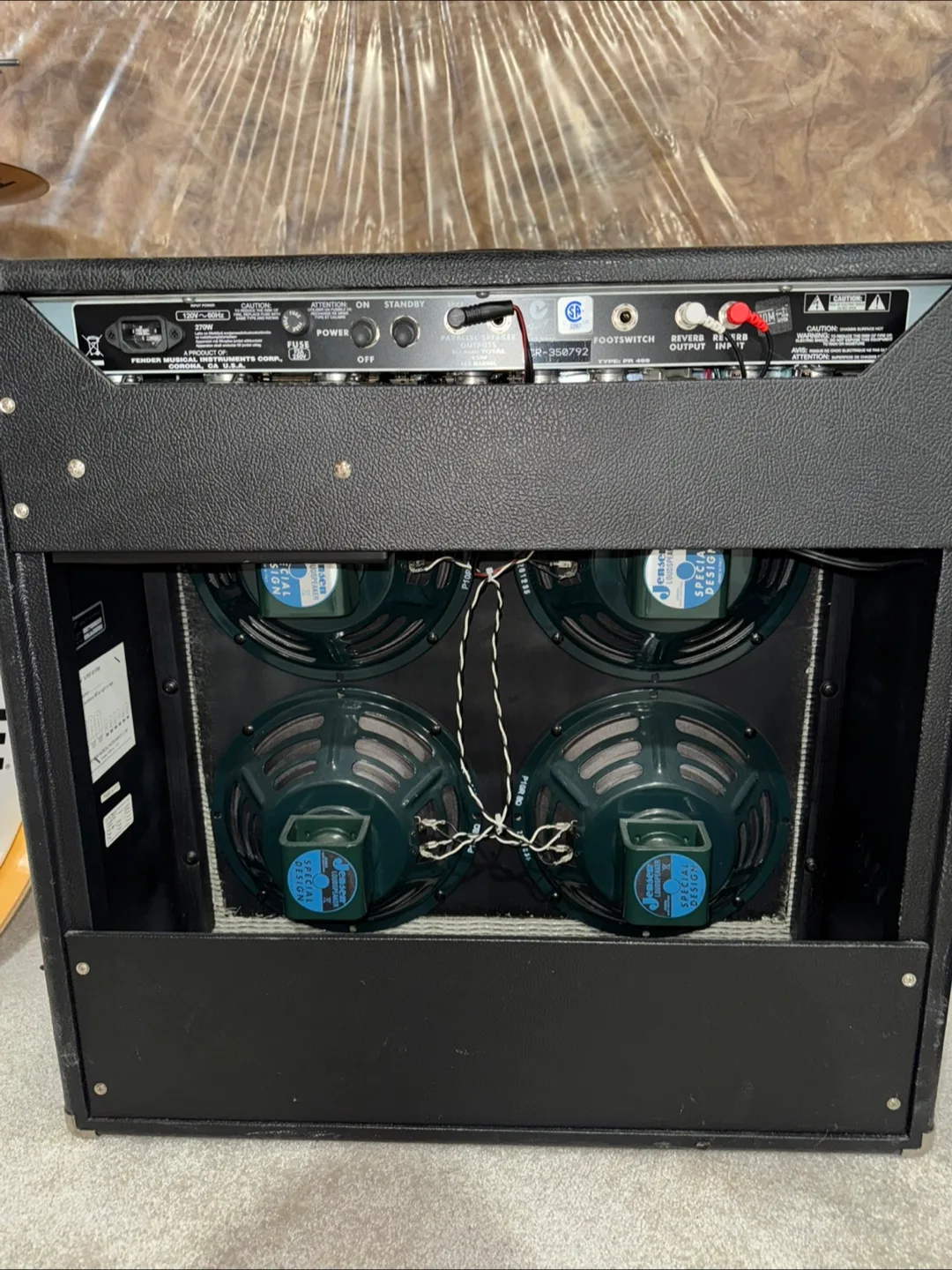 Fender Super Reverb Amp 94 reissue image indicator(6)