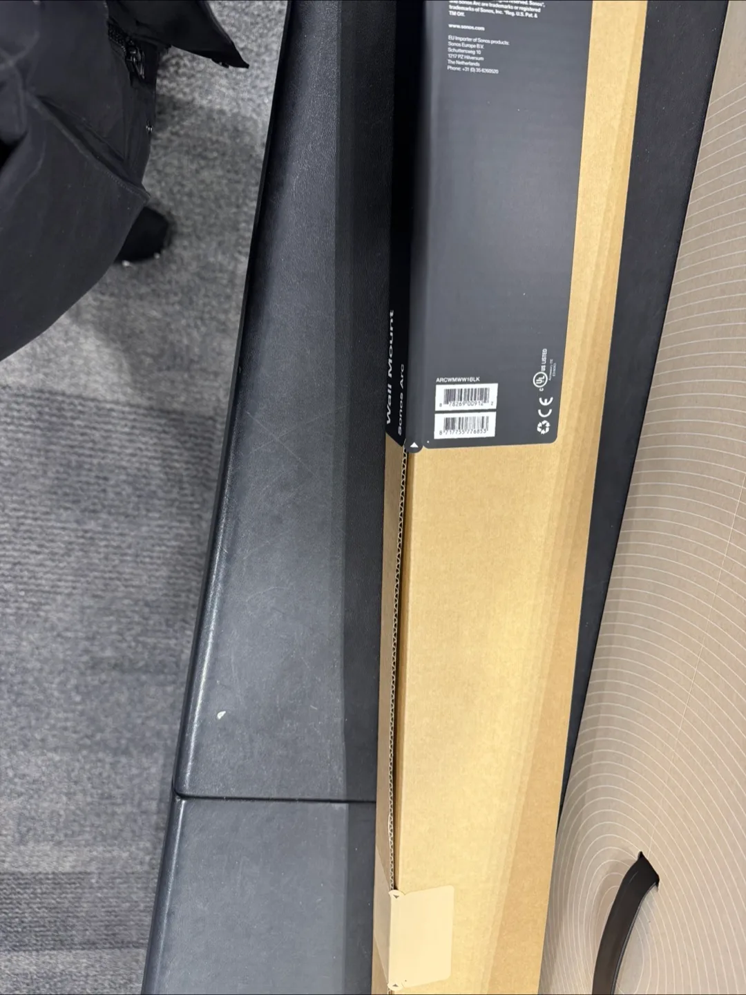 Sonos Arc Wall Mount - Black (ARCMWW1BLK) image indicator(2)