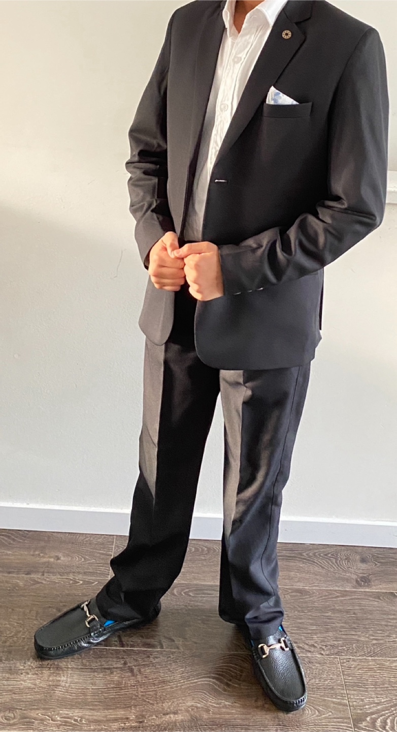 Boy’s Black Suit
