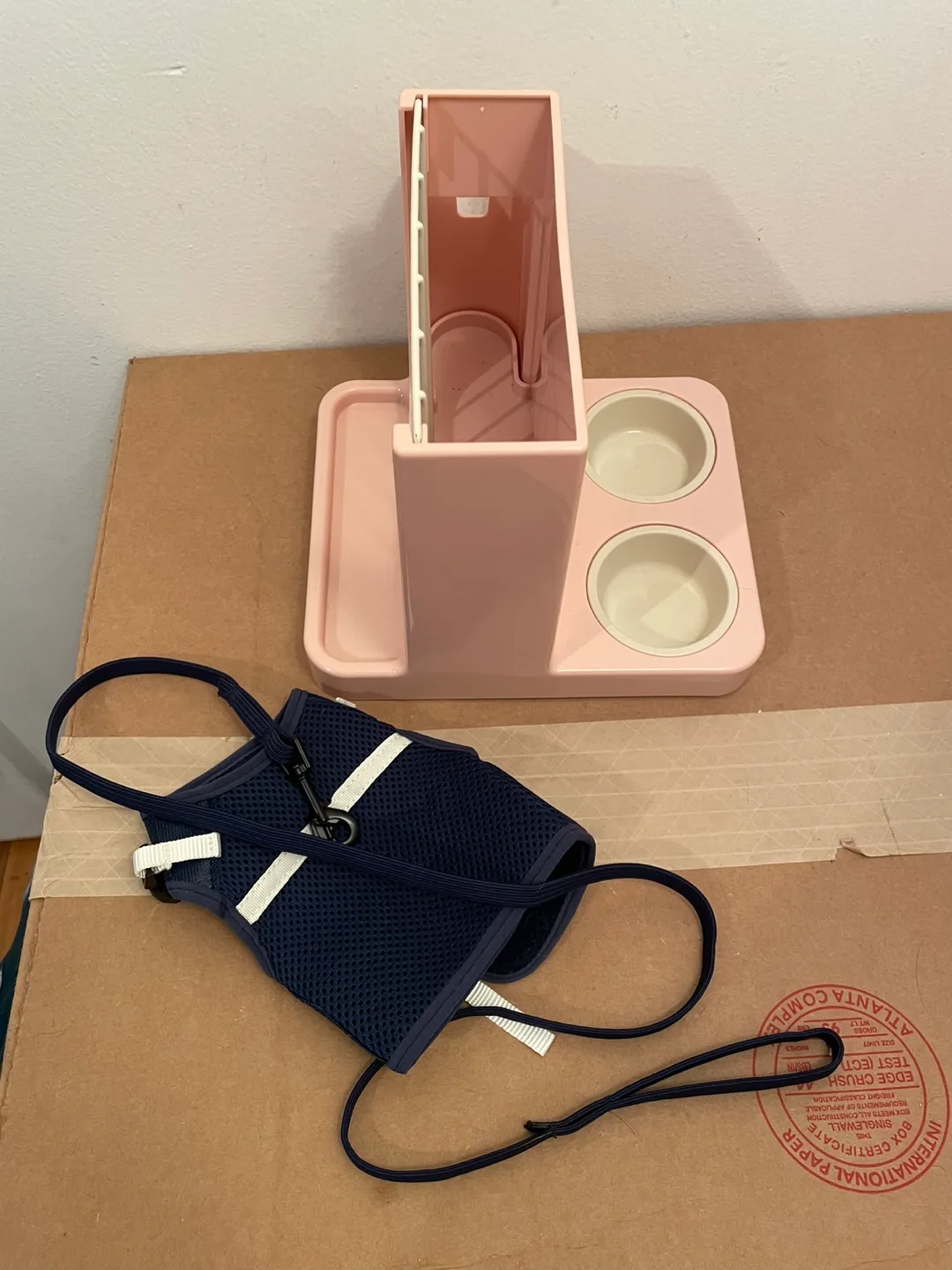 Small Pet Harness & Hay Rack/Bowls thumbnail