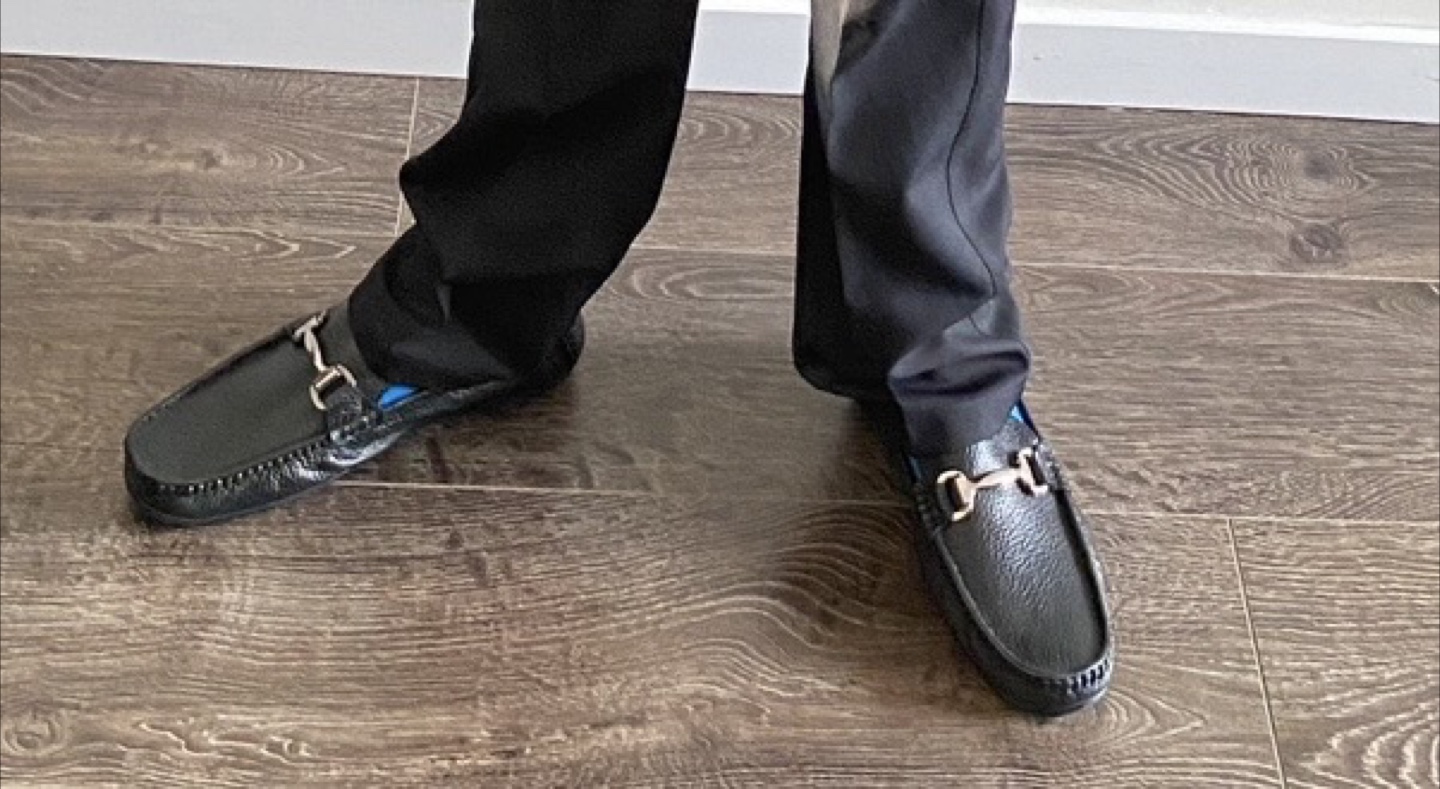 Boy’s Black Leather Loafers - photo 2