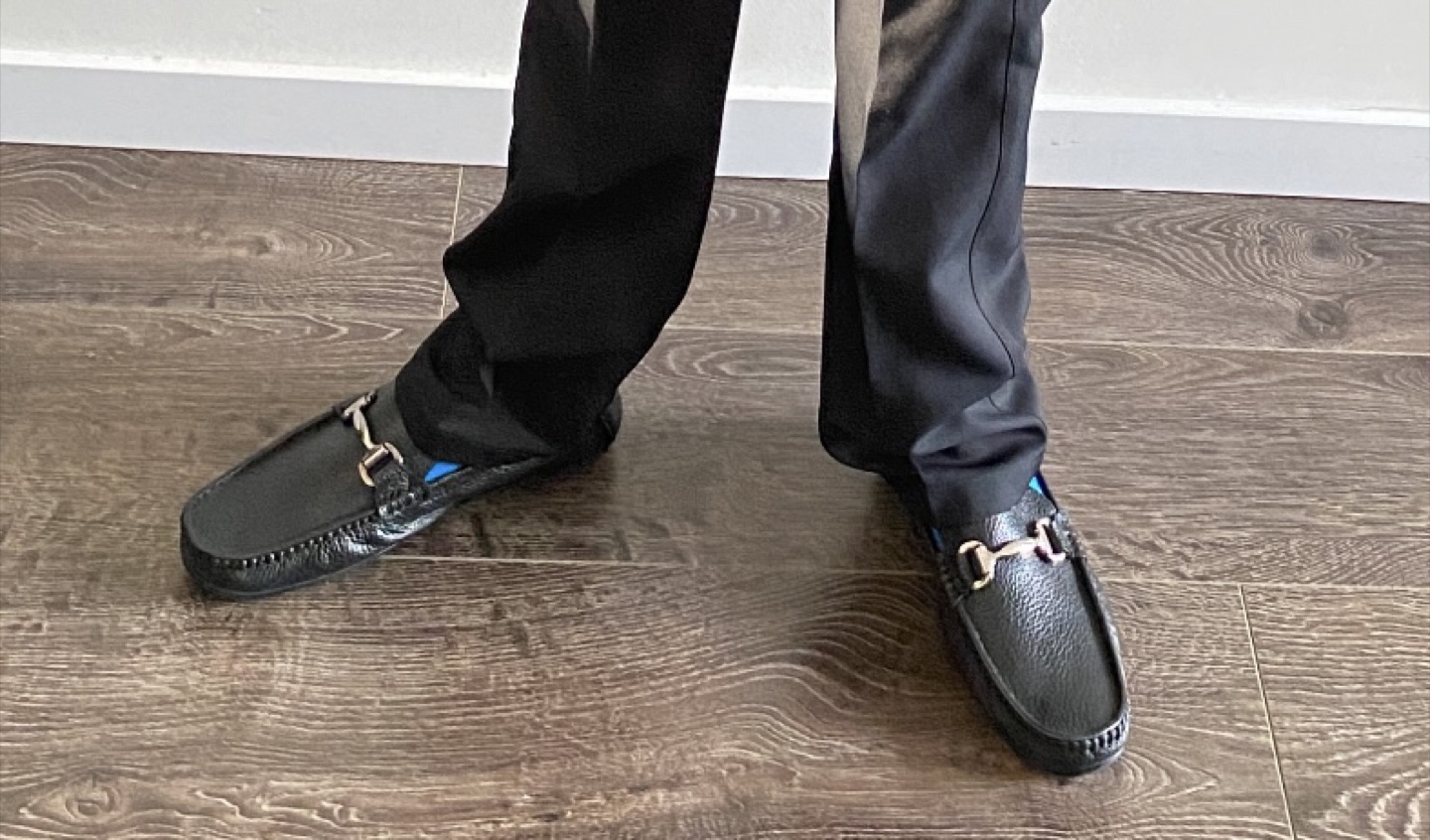 Boy’s Black Leather Loafers