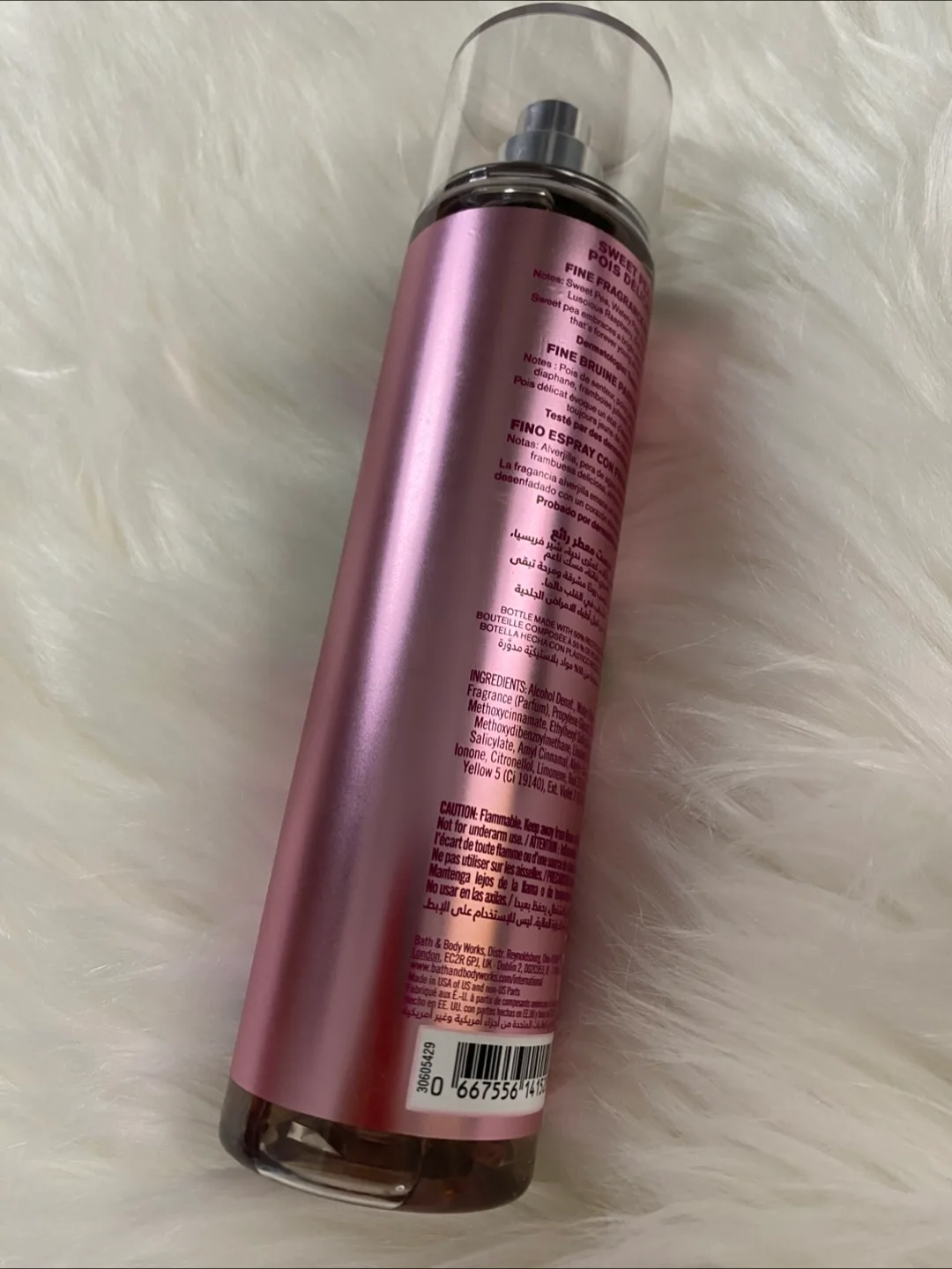 BN- Bath & Body Works Sweet Pea Fine Fragrance Mist image indicator(3)