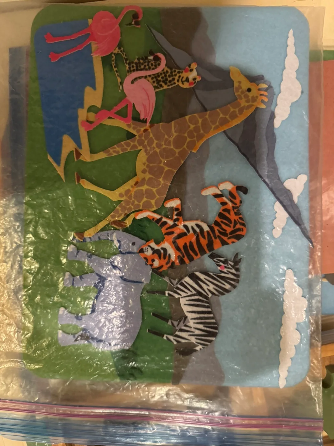 Felt Animal Play Scene thumbnail
