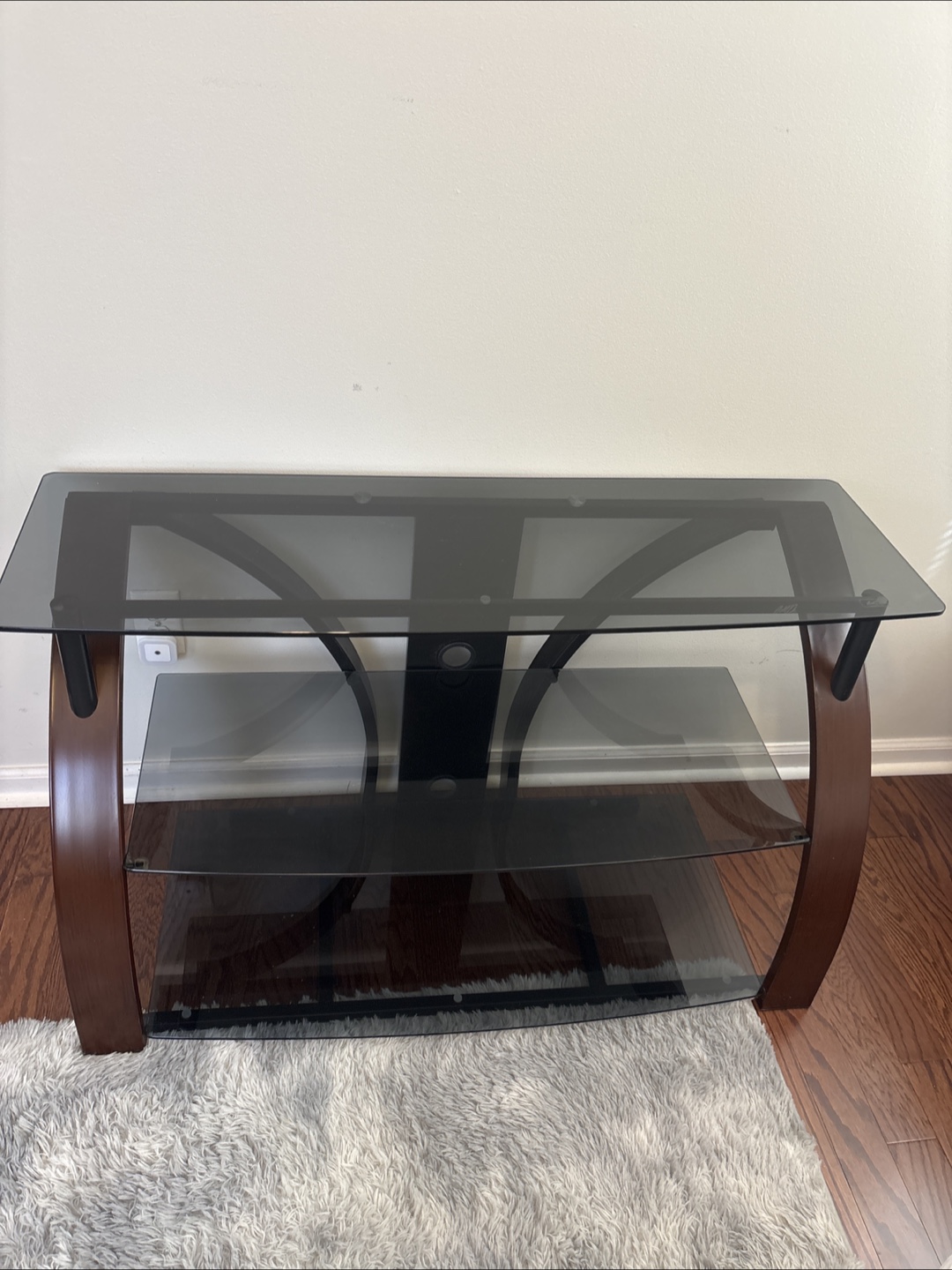 Glass TV Stand