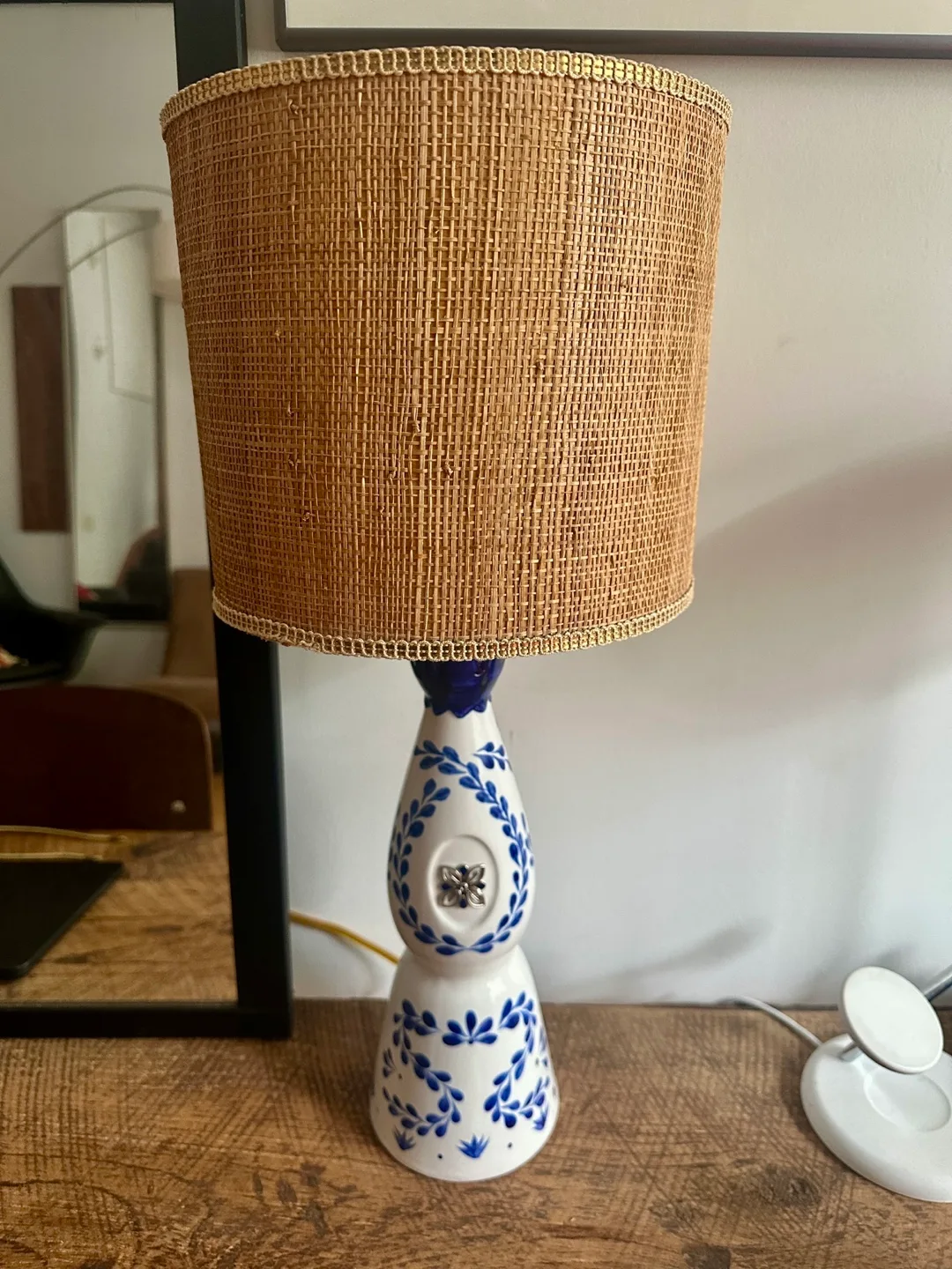 CLASE AZUL TEQUILA BOTTLE TABLE LAMP CERAMIC LIGHT thumbnail