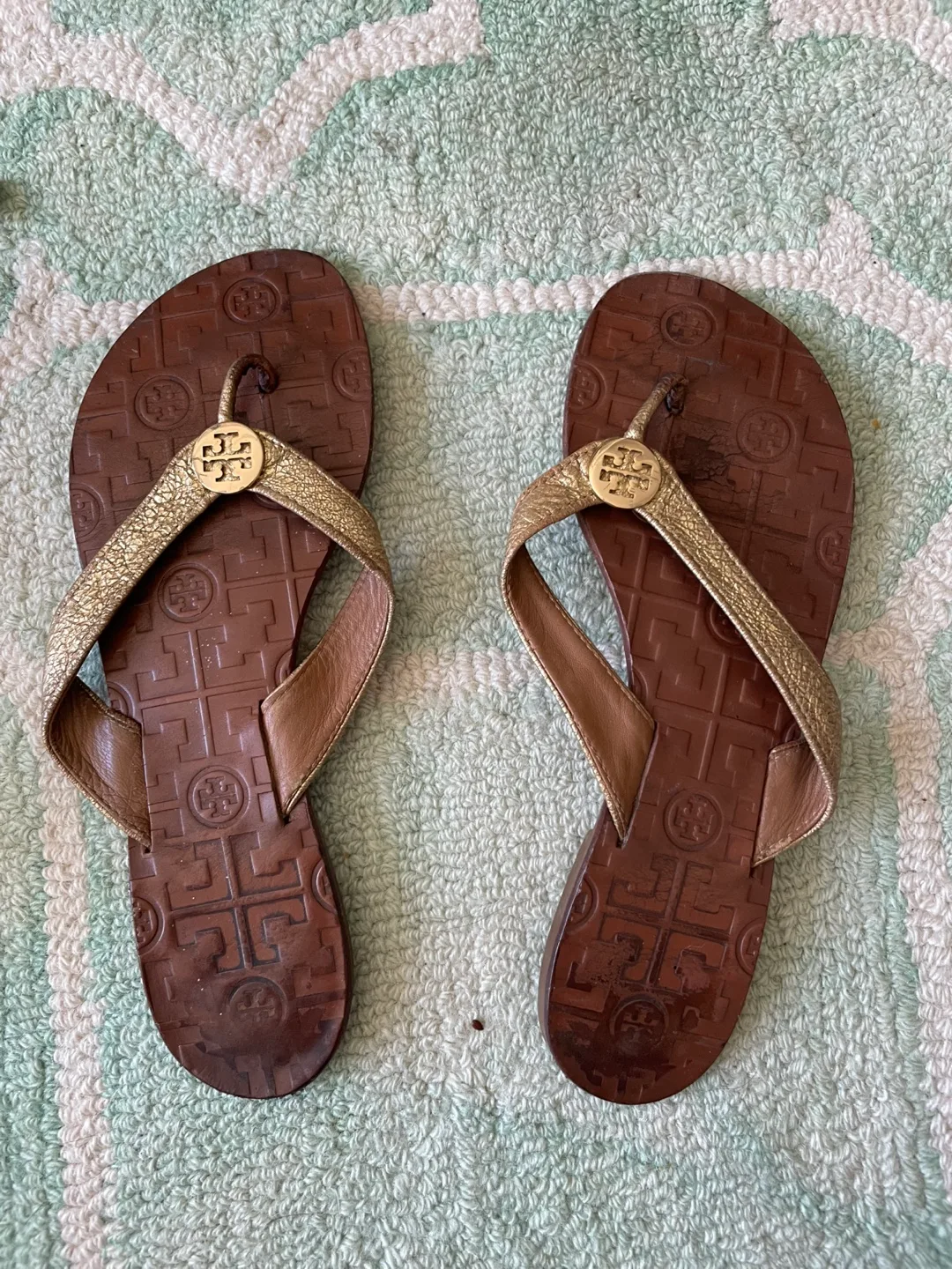Tory Burch Thing Sandals - Size 9 thumbnail