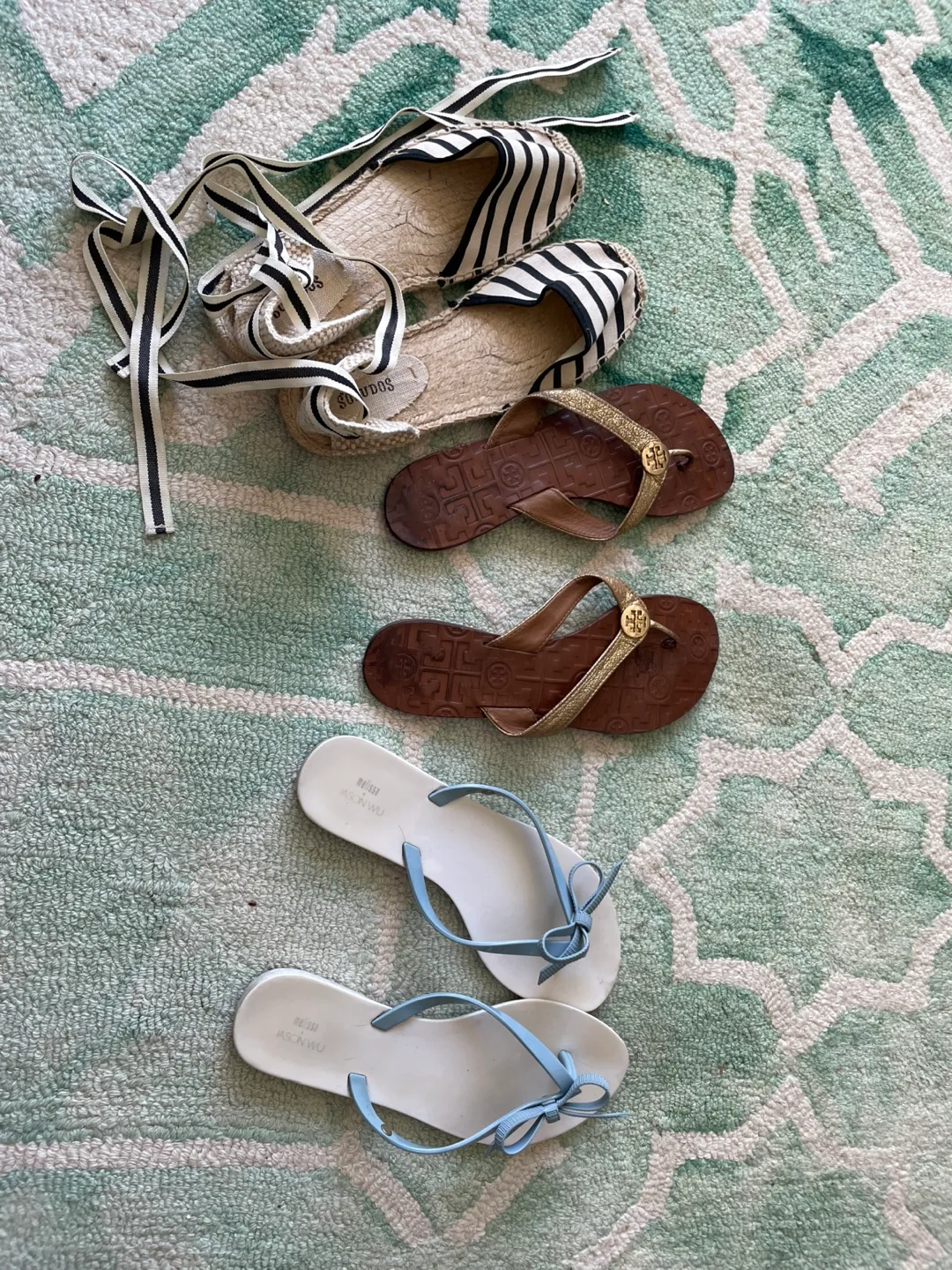 Sandals Bundle: Soludos, Tory Burch, Melissa Jason Wu thumbnail