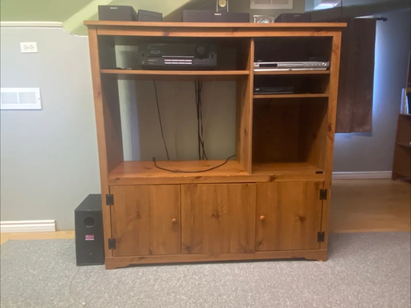 Wooden Entertainment Unit thumbnail