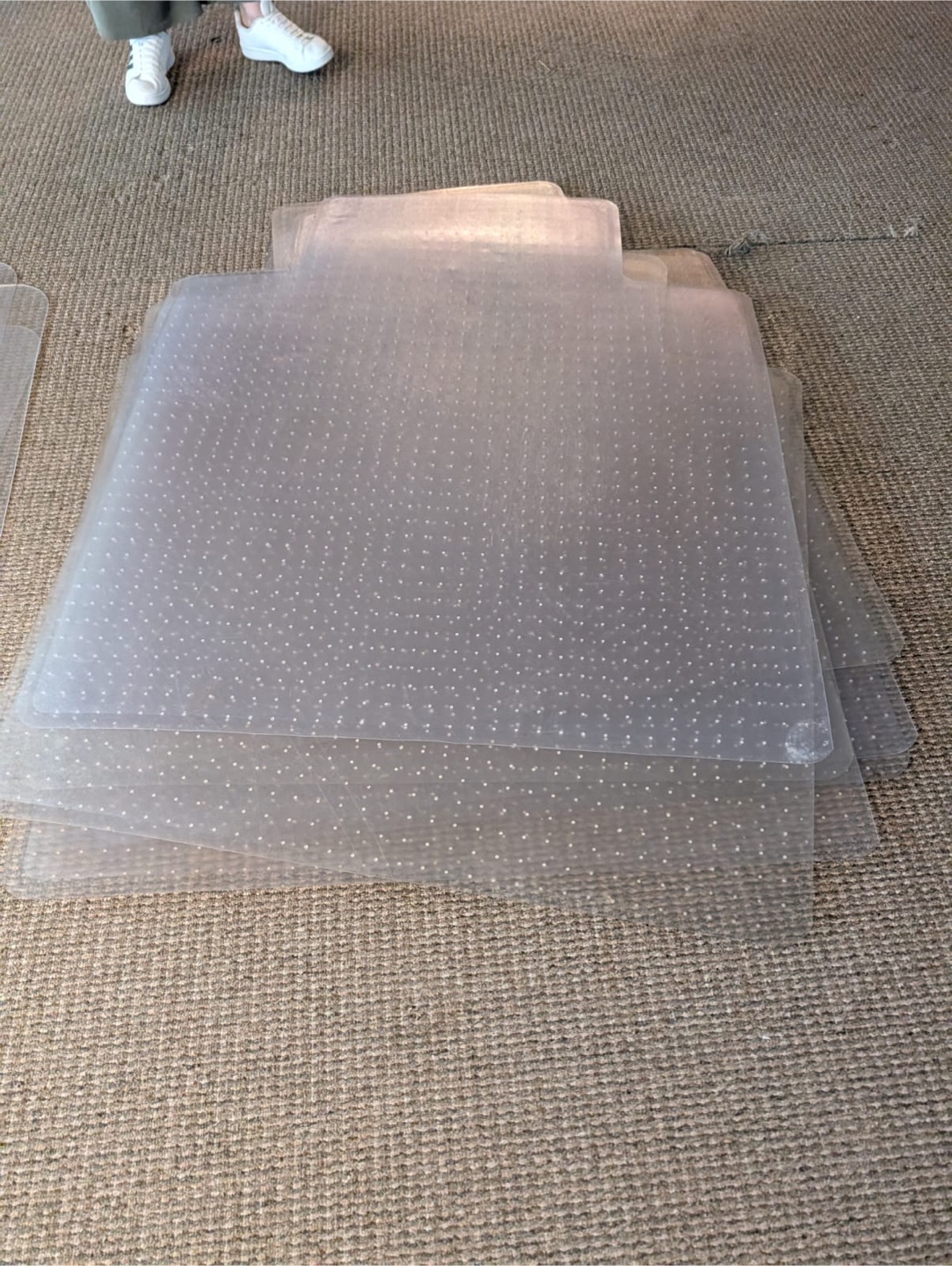 Clear Office Chair Mat - photo 2