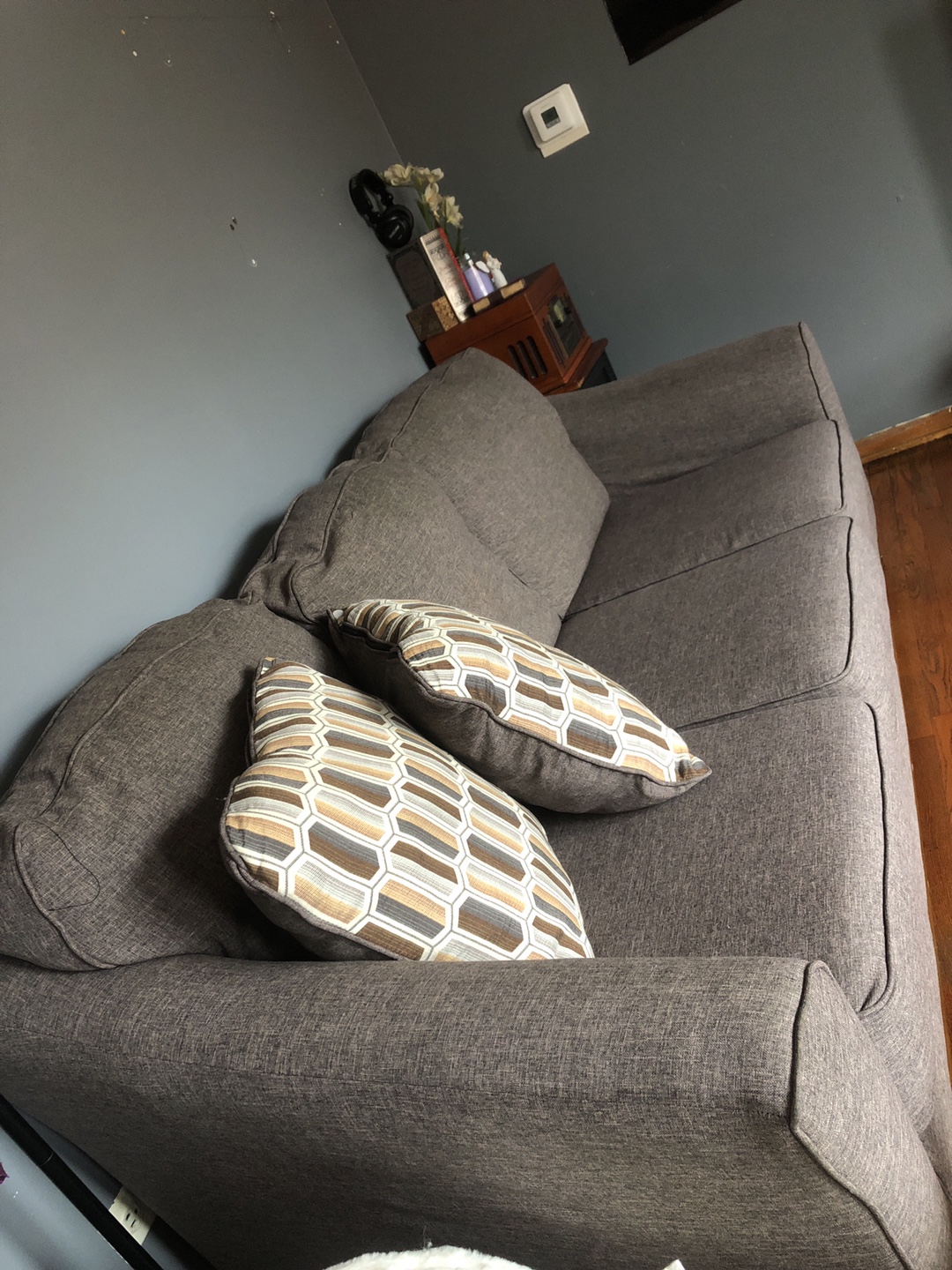 Comfortable Gray Sofa - photo 2