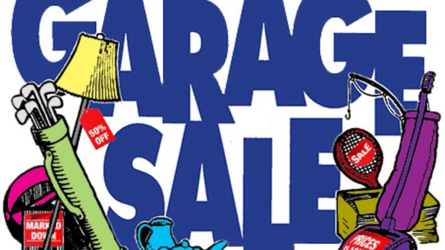 Garage sale July 19. 2025 thumbnail