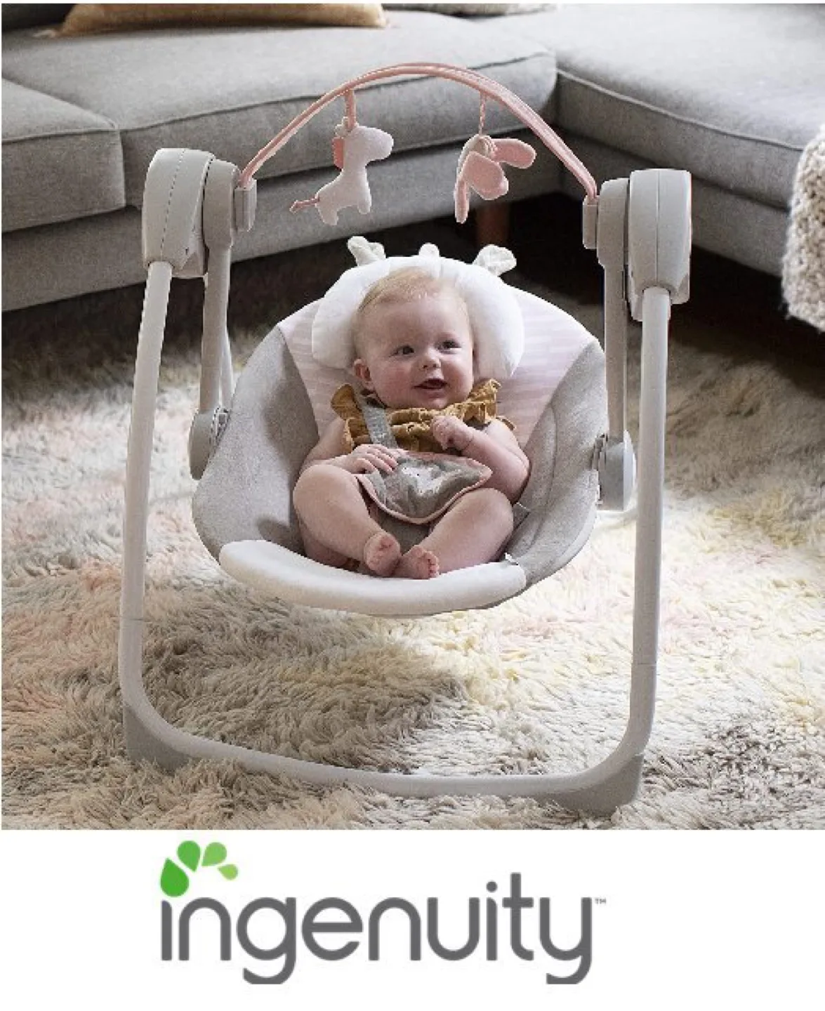 Ingenuity Baby Swing - Excellent Condition thumbnail