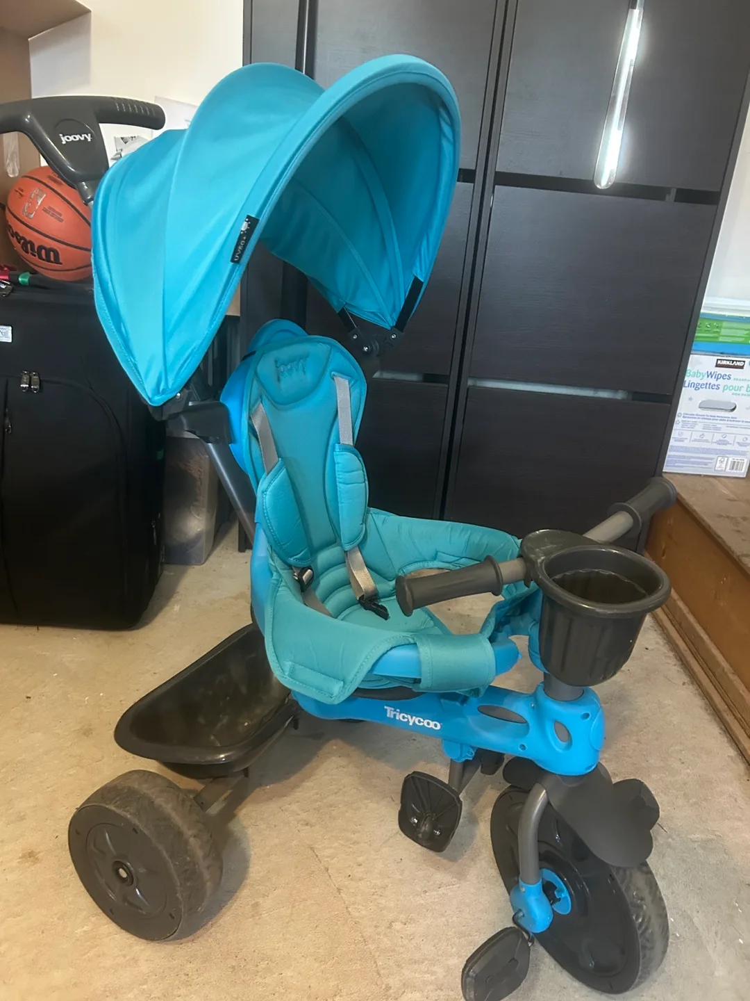 Joovy Tricycoo 4.1 Blue Toddler Tricycle image indicator(2)