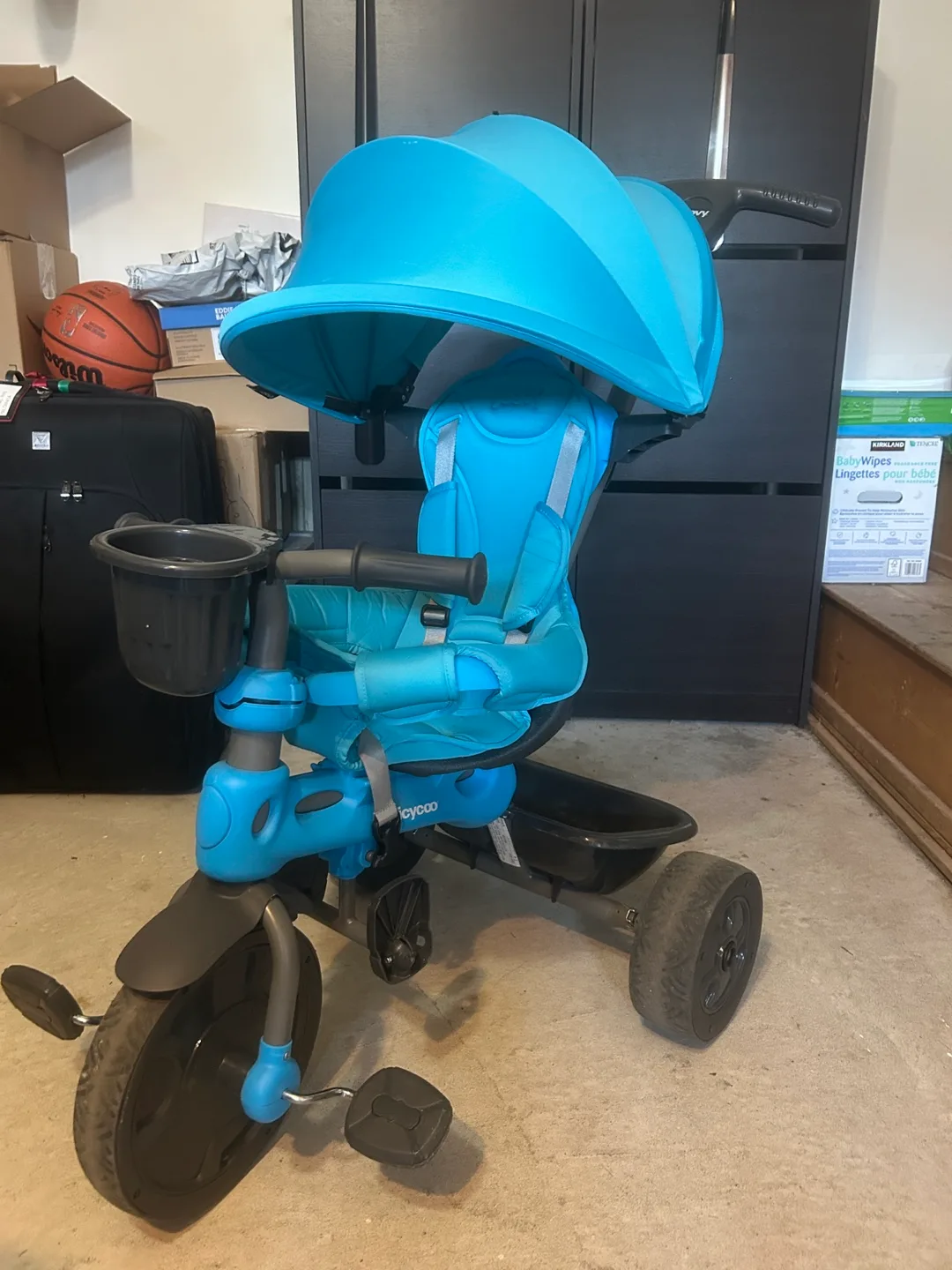 Joovy Tricycoo 4.1 Blue Toddler Tricycle image indicator(3)