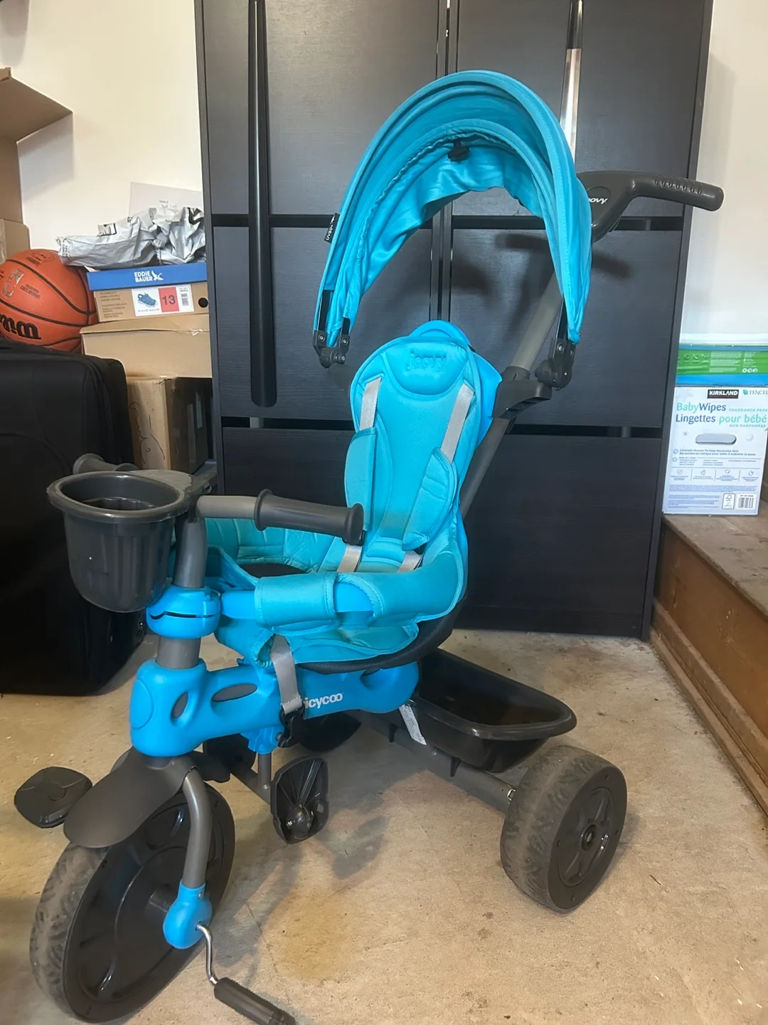 Joovy Tricycoo 4.1 Blue Toddler Tricycle image indicator(4)