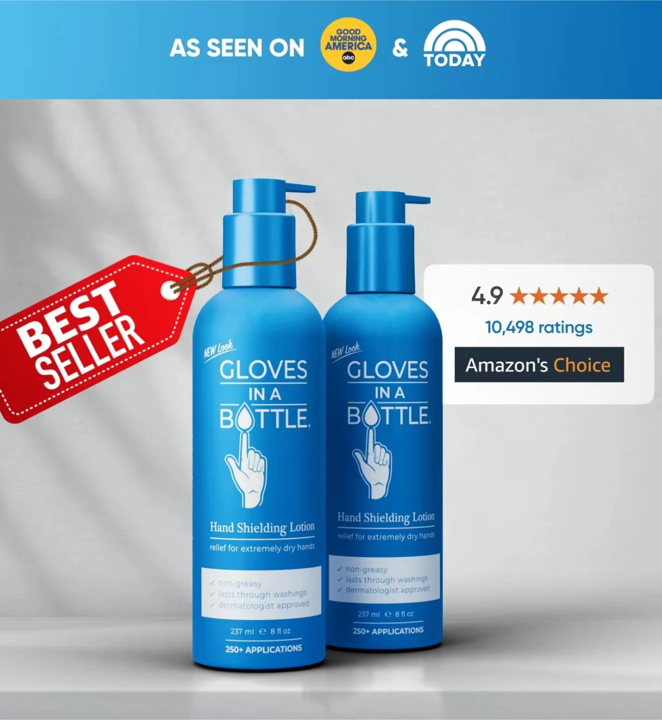Gloves In A Bottle Hand Shielding Lotion 8 fl oz thumbnail