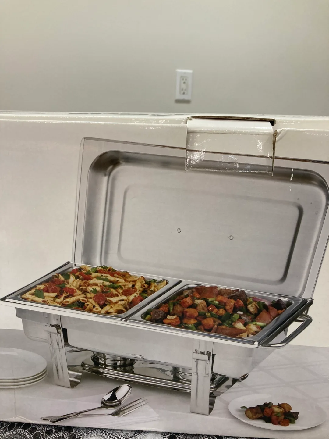 9 Quart Commercial Chafing Dish - Stainless Steel image indicator(4)