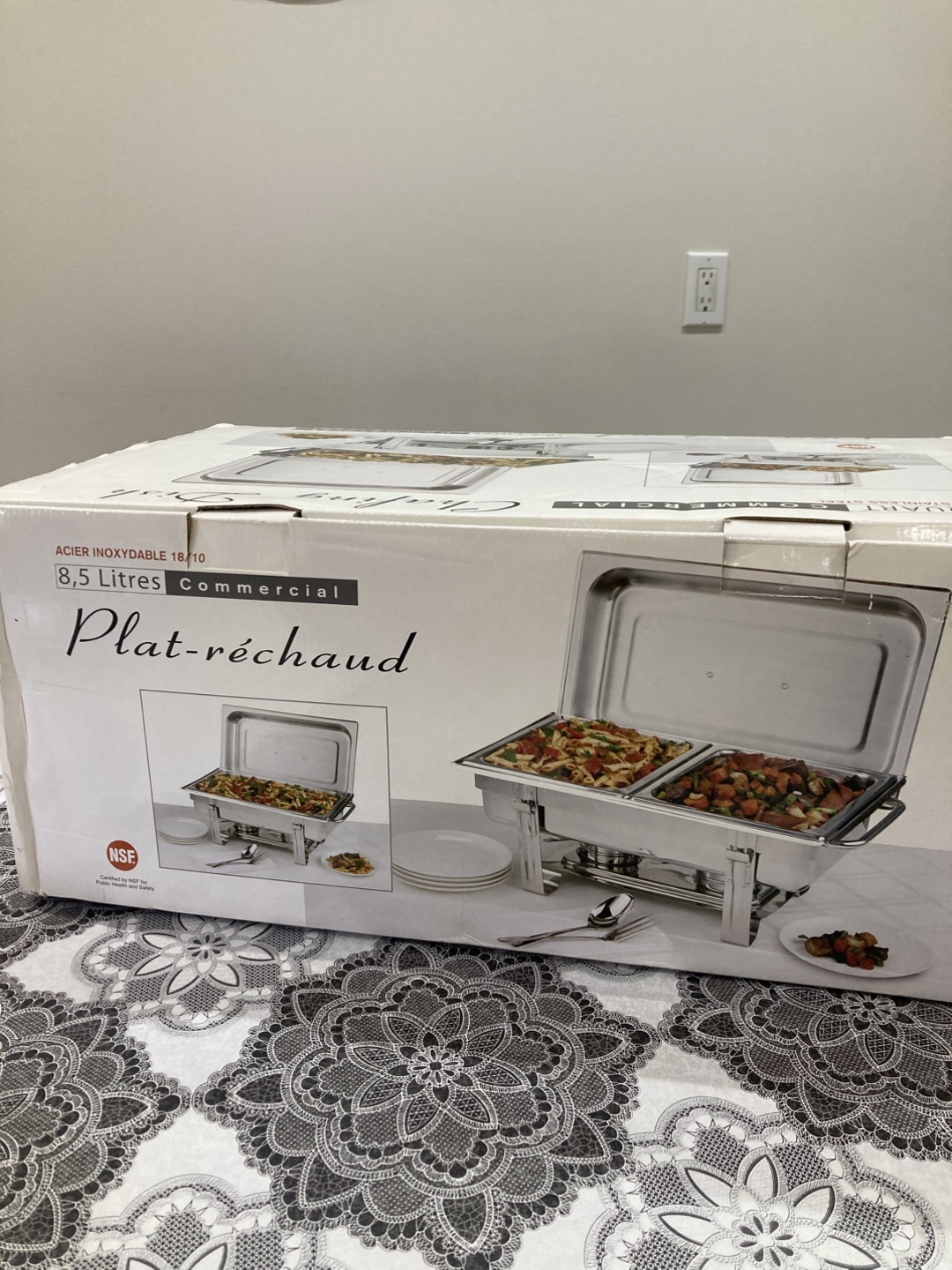 9 Quart Commercial Chafing Dish - Stainless Steel - photo 3