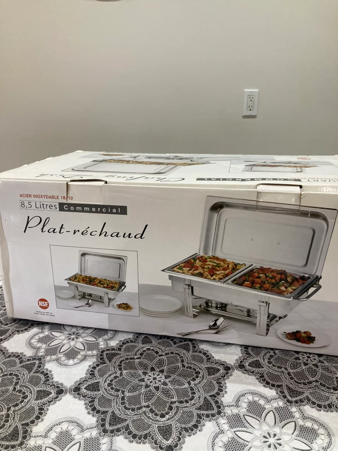 9 Quart Commercial Chafing Dish - Stainless Steel image indicator(3)