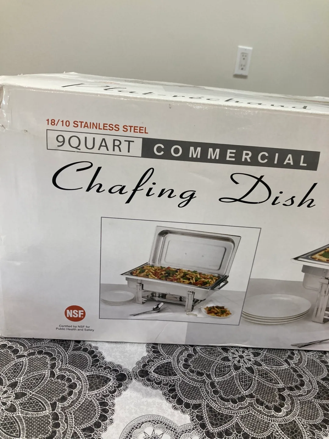 9 Quart Commercial Chafing Dish - Stainless Steel image indicator(6)