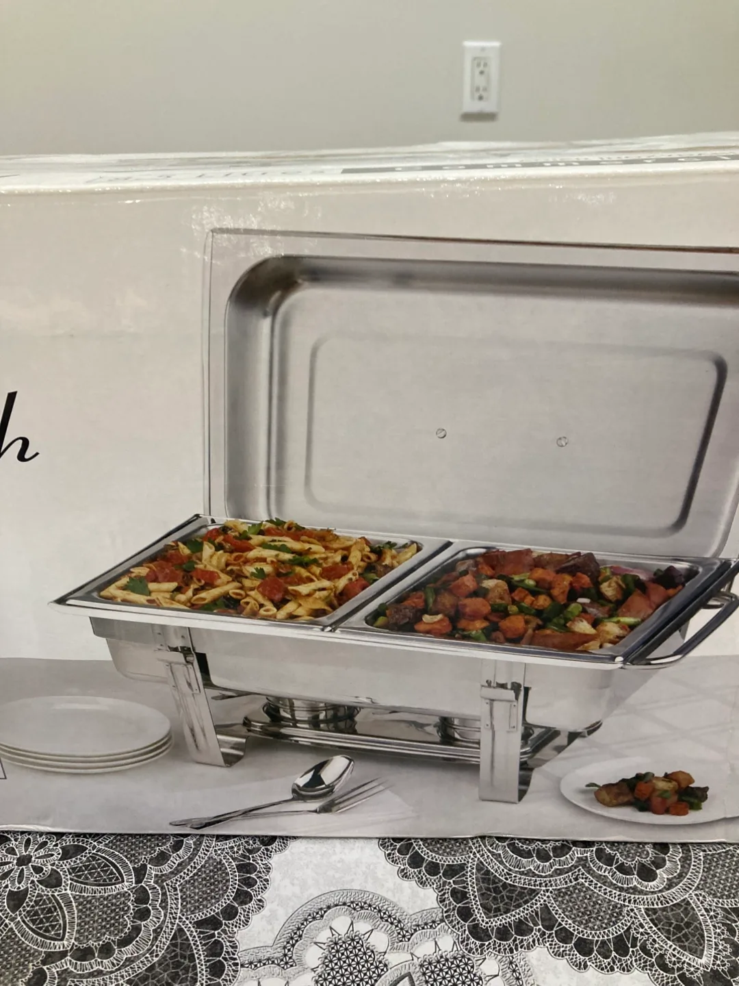 9 Quart Commercial Chafing Dish - Stainless Steel image indicator(7)