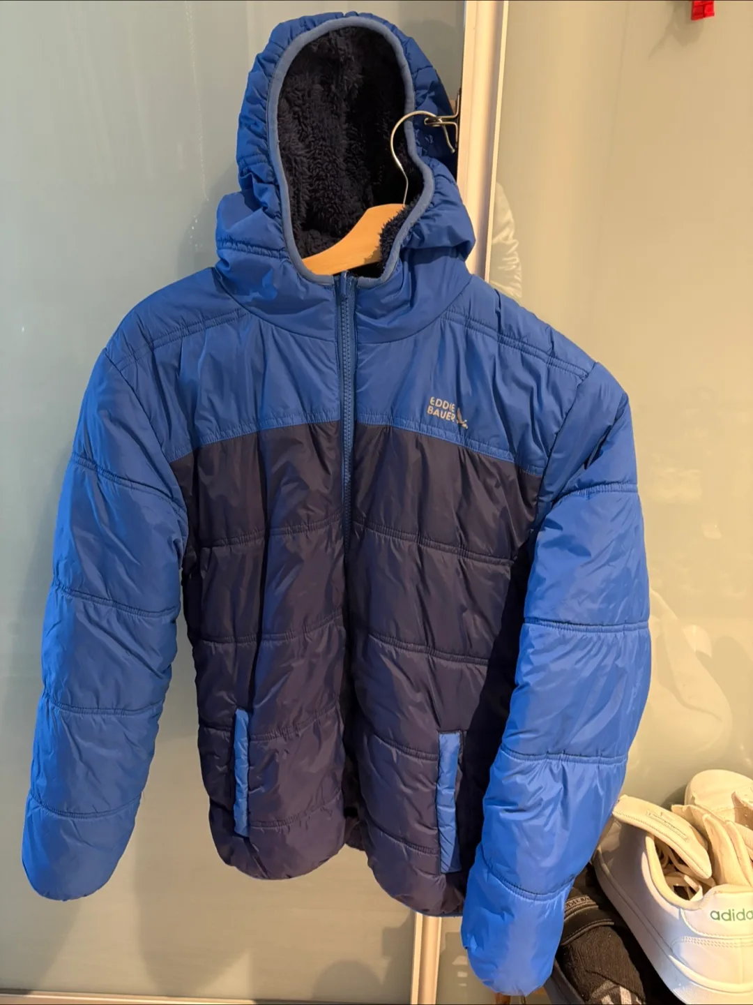 Kids Eddie Bauer Blue Puffer Jacket thumbnail