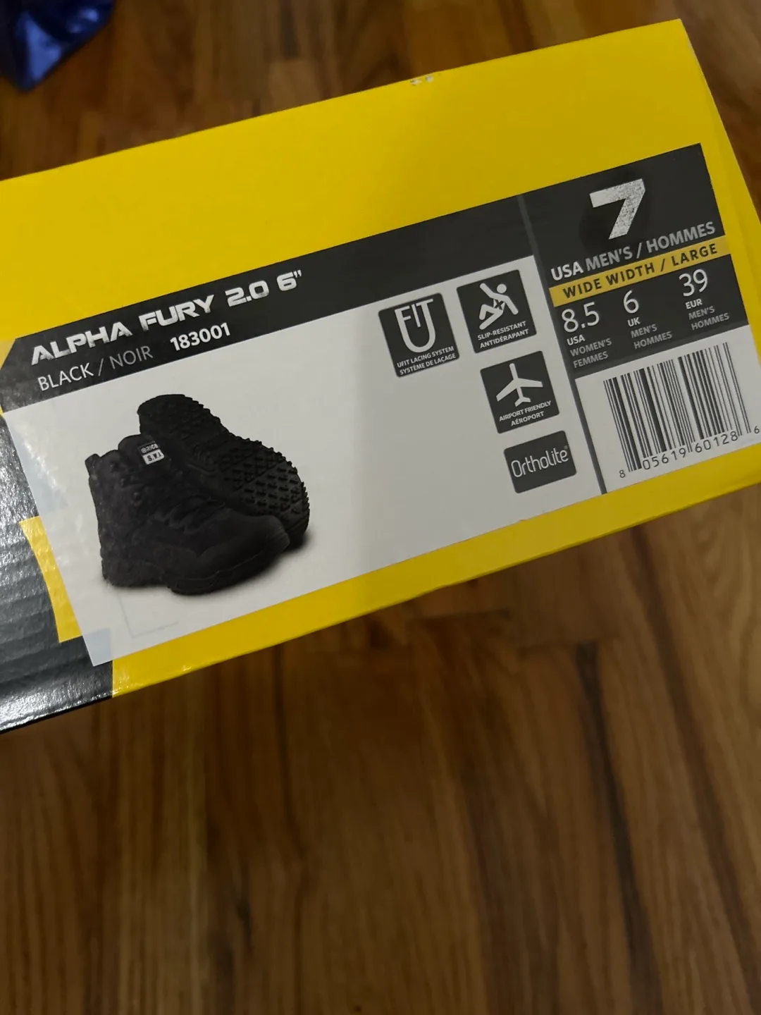 Original SWAT Alpha Fury 2.0 6" Boots image indicator(5)