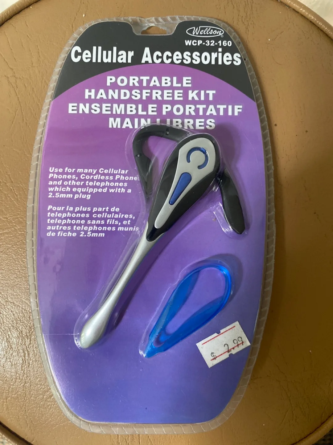 Wellson 🇨🇦 WCP-32-160 Portable Handsfree Kit - New thumbnail