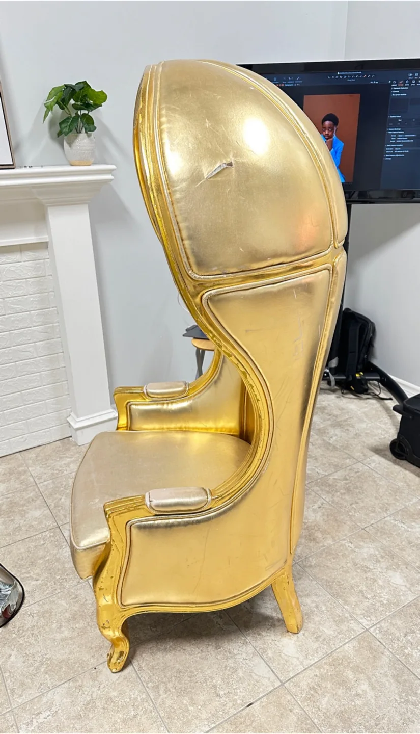 Gold Throne Chair image indicator(4)