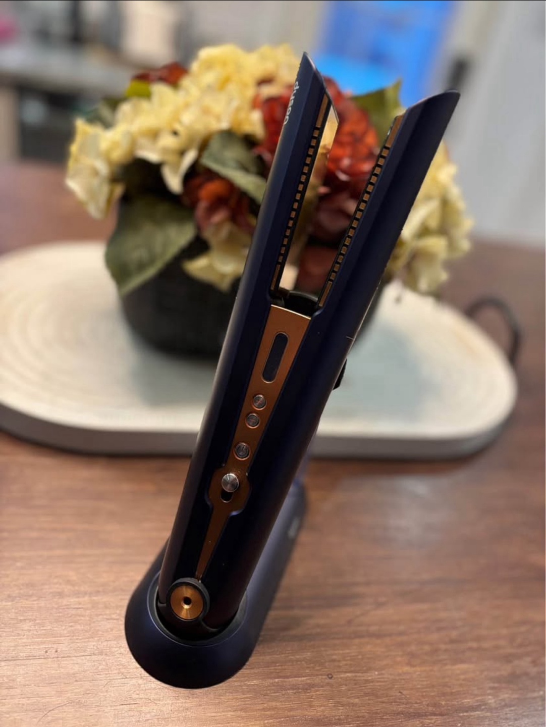 Dyson Corrale Hair Straightener Prussian Blue/Copper