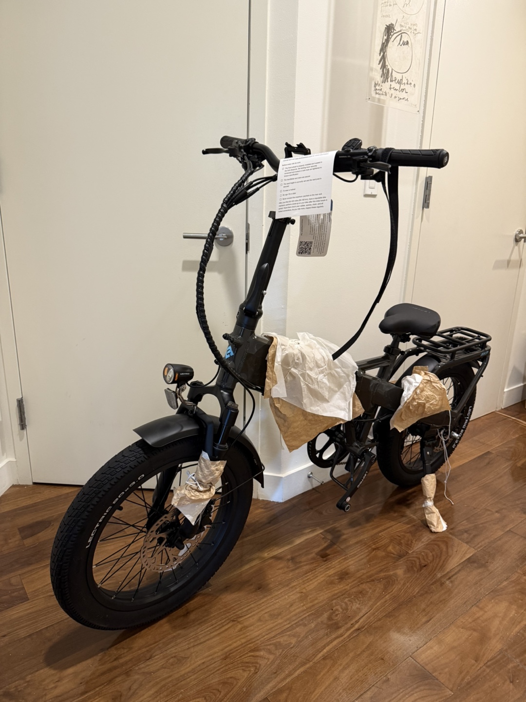 Brand new XP4 Tempest Grey eBike and accessories