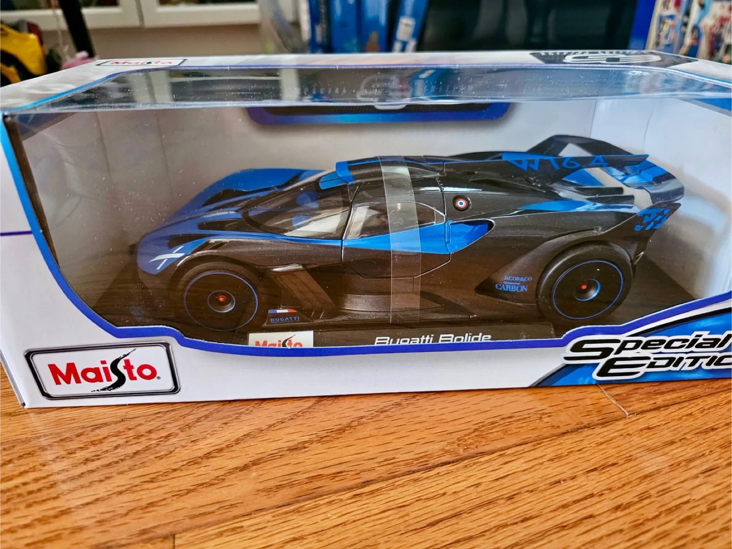 Maisto Bugatti Bolide Special Edition 1:18 thumbnail