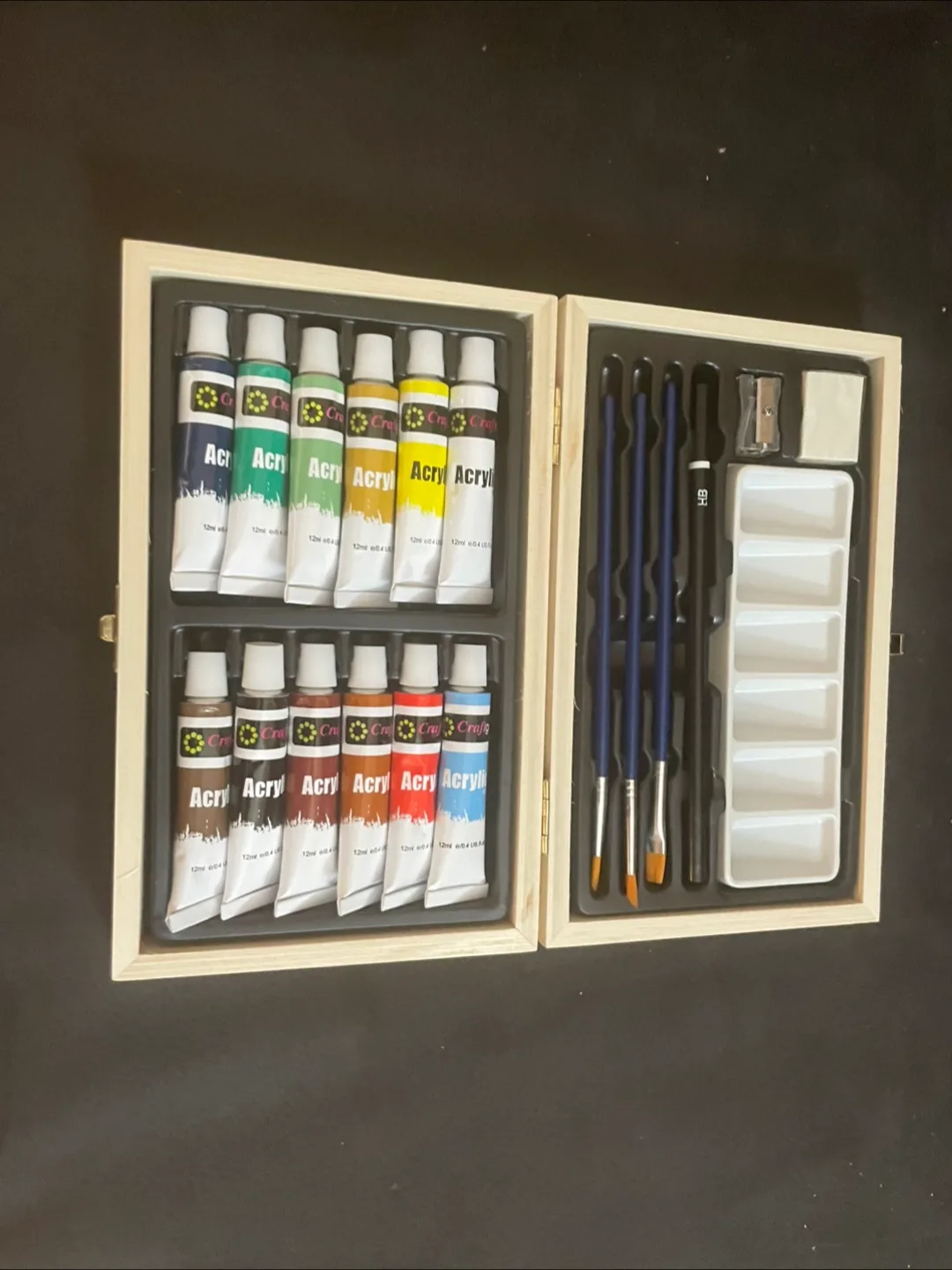New color palet and Canvas Boards for Painting set of 4 thumbnail