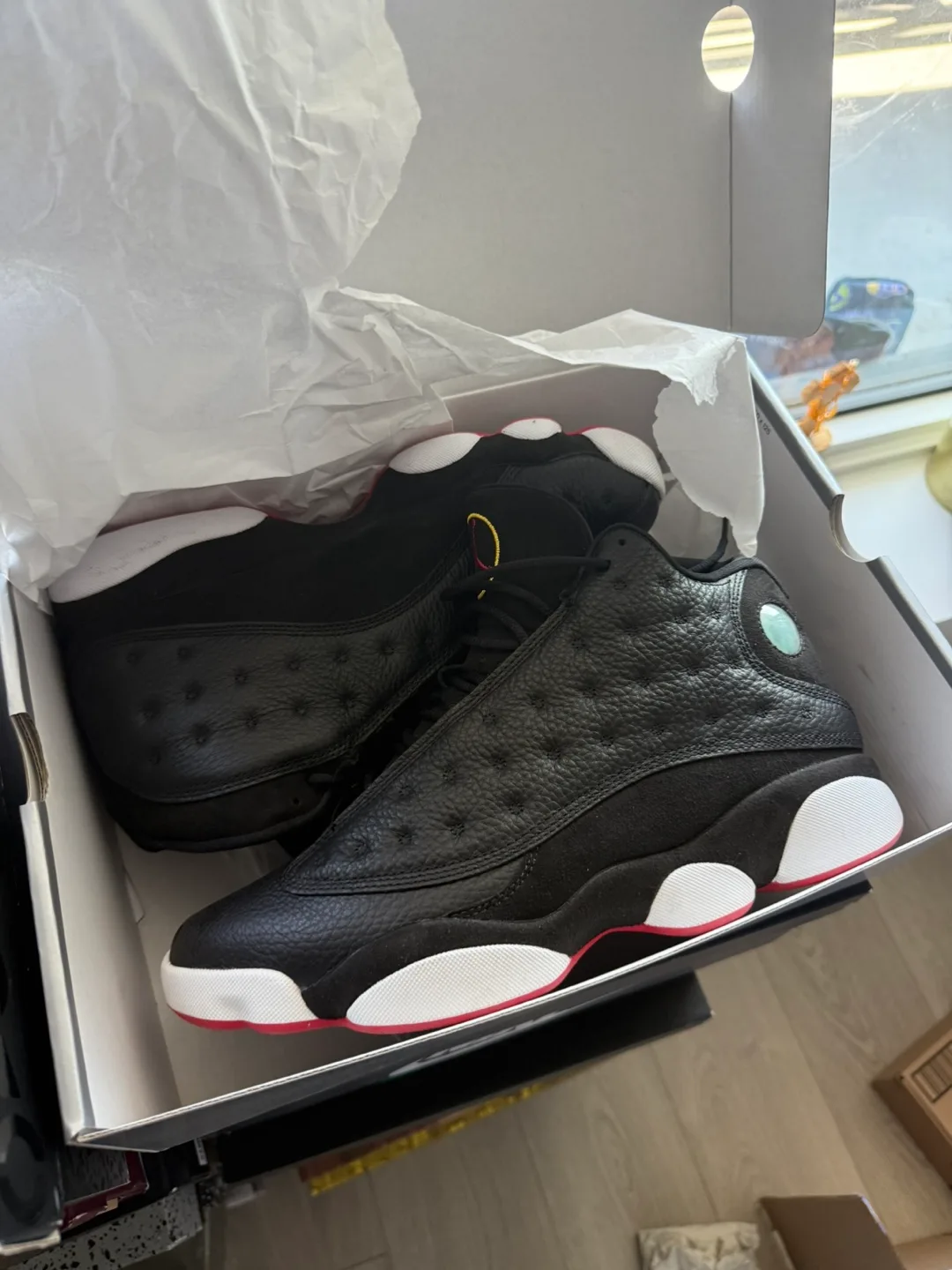 Air Jordan 13 Retro Black US 10.5 thumbnail