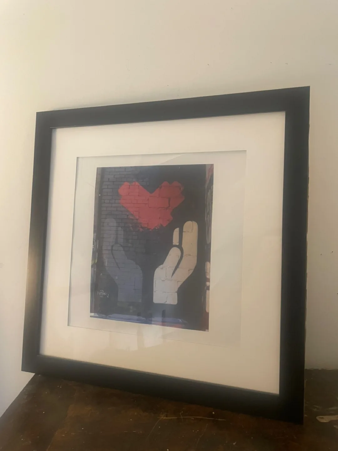Art Print - Lovebot Framed thumbnail