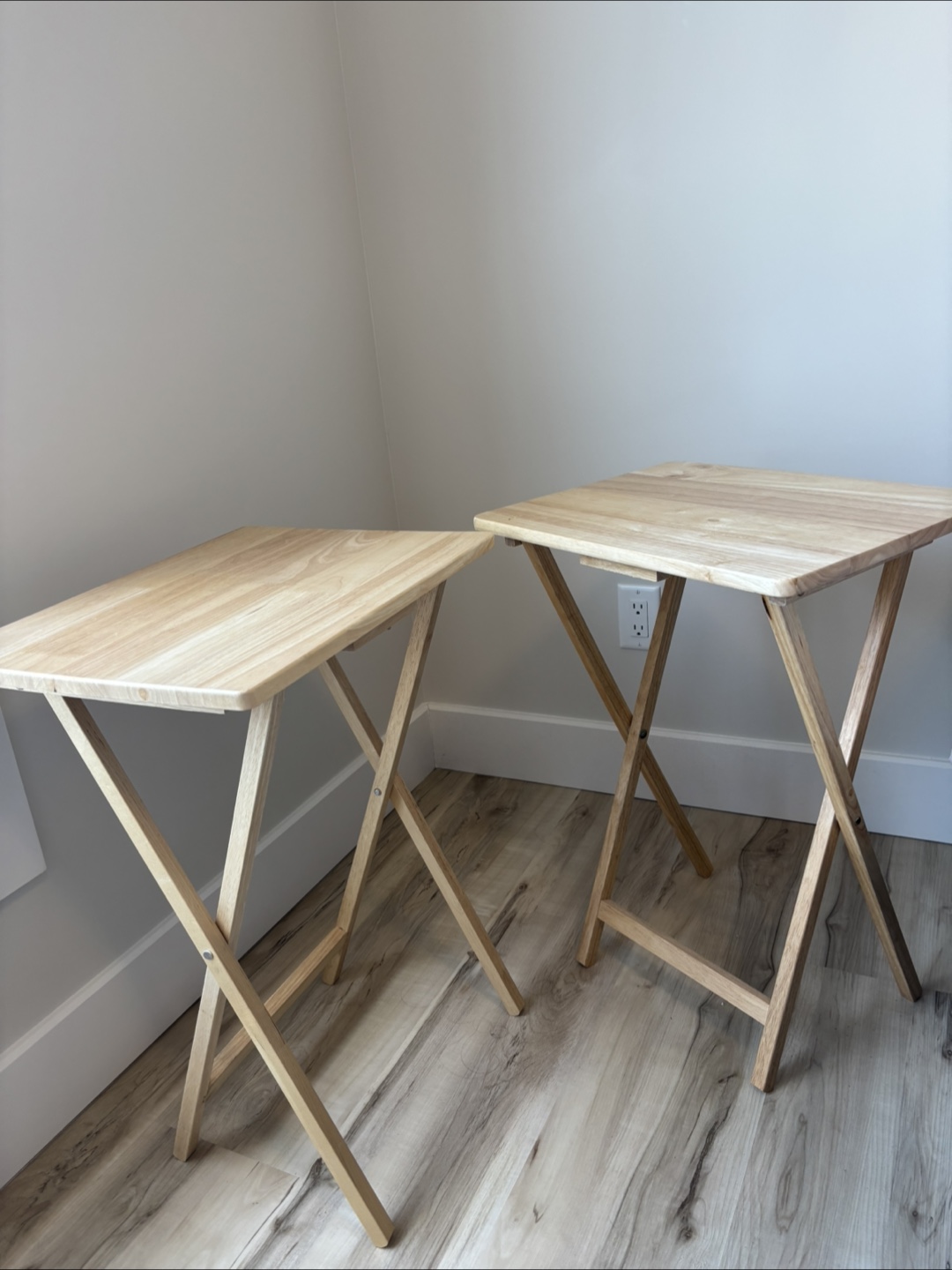 Folding Tray Tables (Set of 2) - photo 2