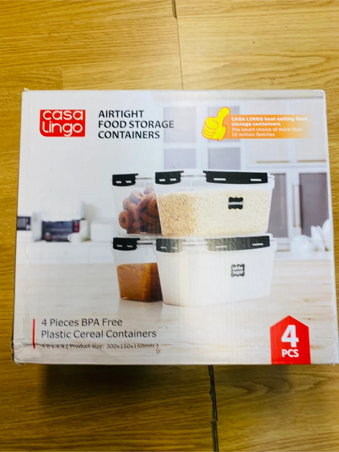 Pantry Organization & Storage / Airtight Containers (New) thumbnail