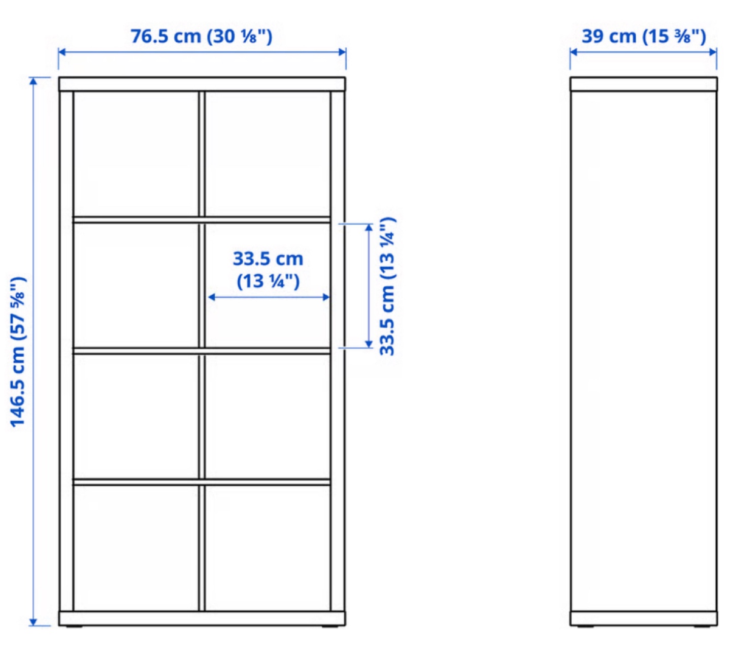 Black Shelf Unit - photo 4
