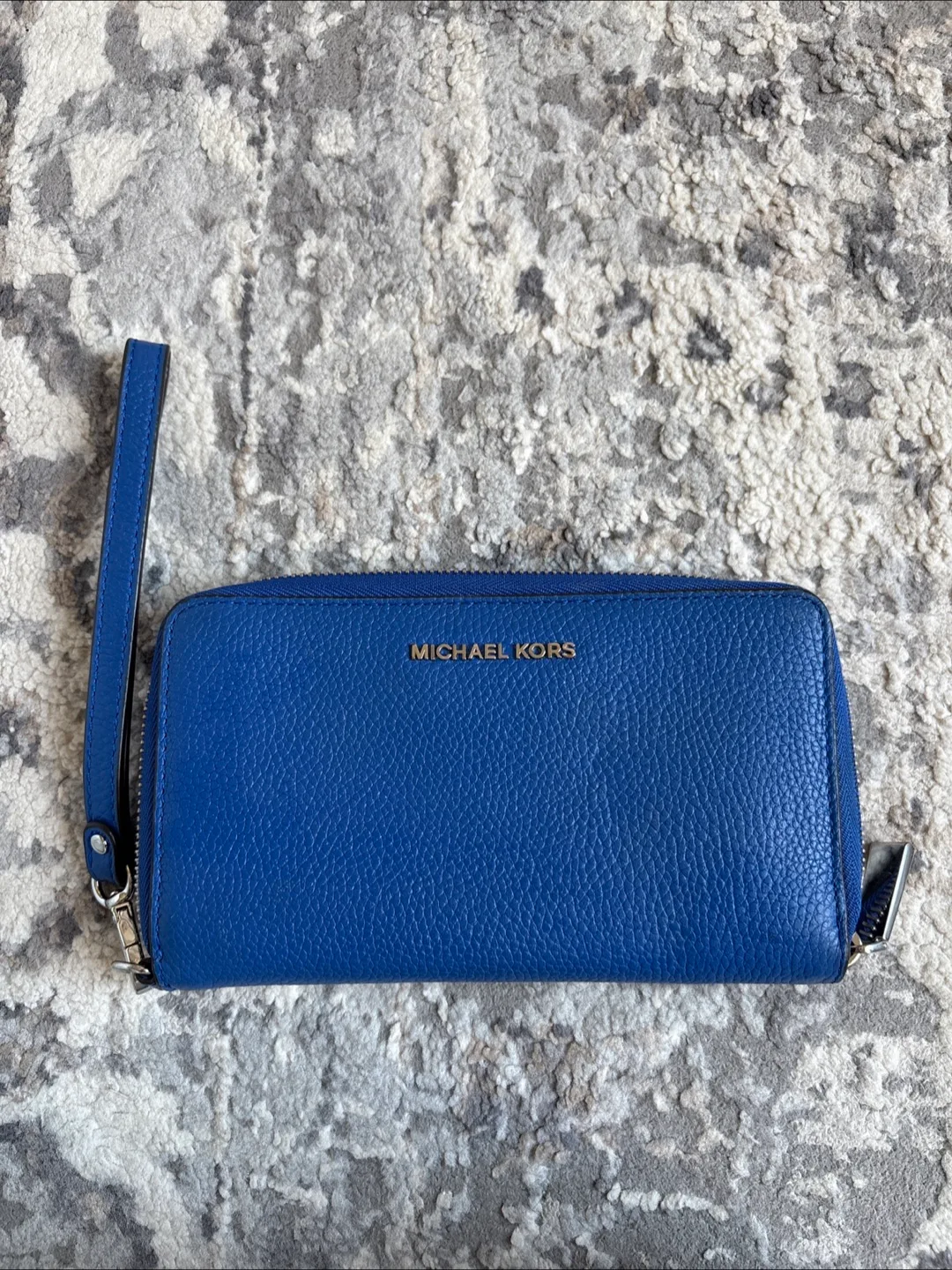 Michael Kors Blue Wallet thumbnail