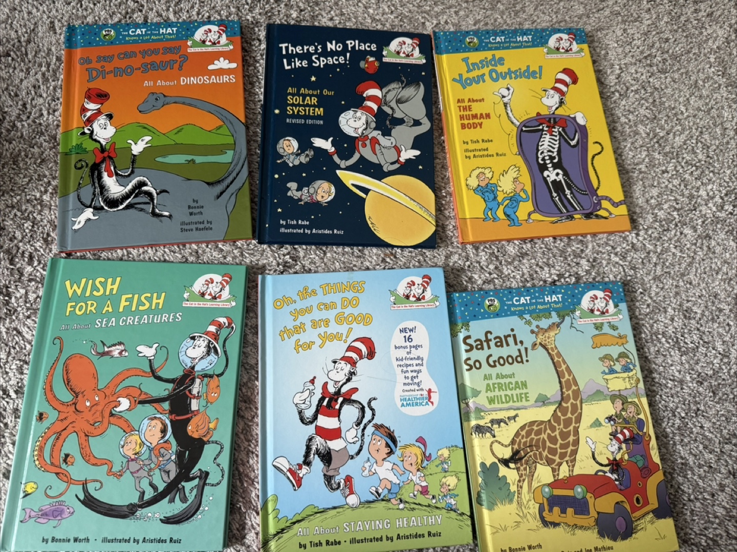 Dr. Seuss Cat in the Hat Learning Library Books