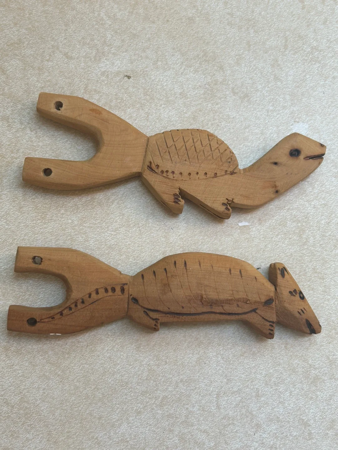 Hand Carved Wooden Animal Figures thumbnail
