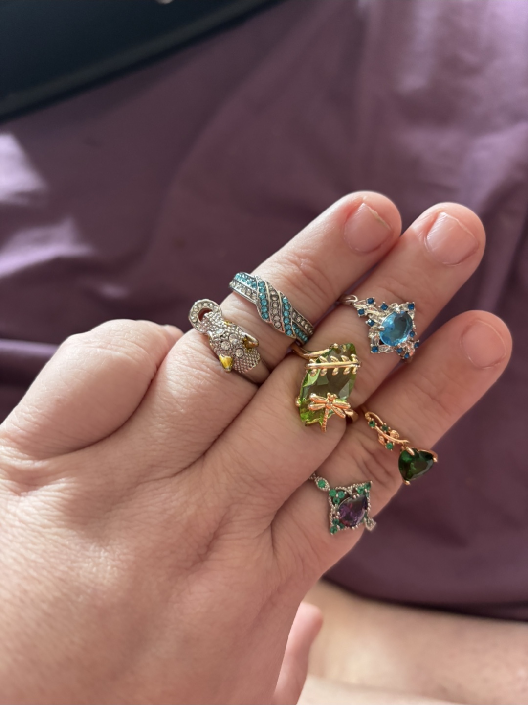 Assorted Costume Rings - Fun & Sparkly