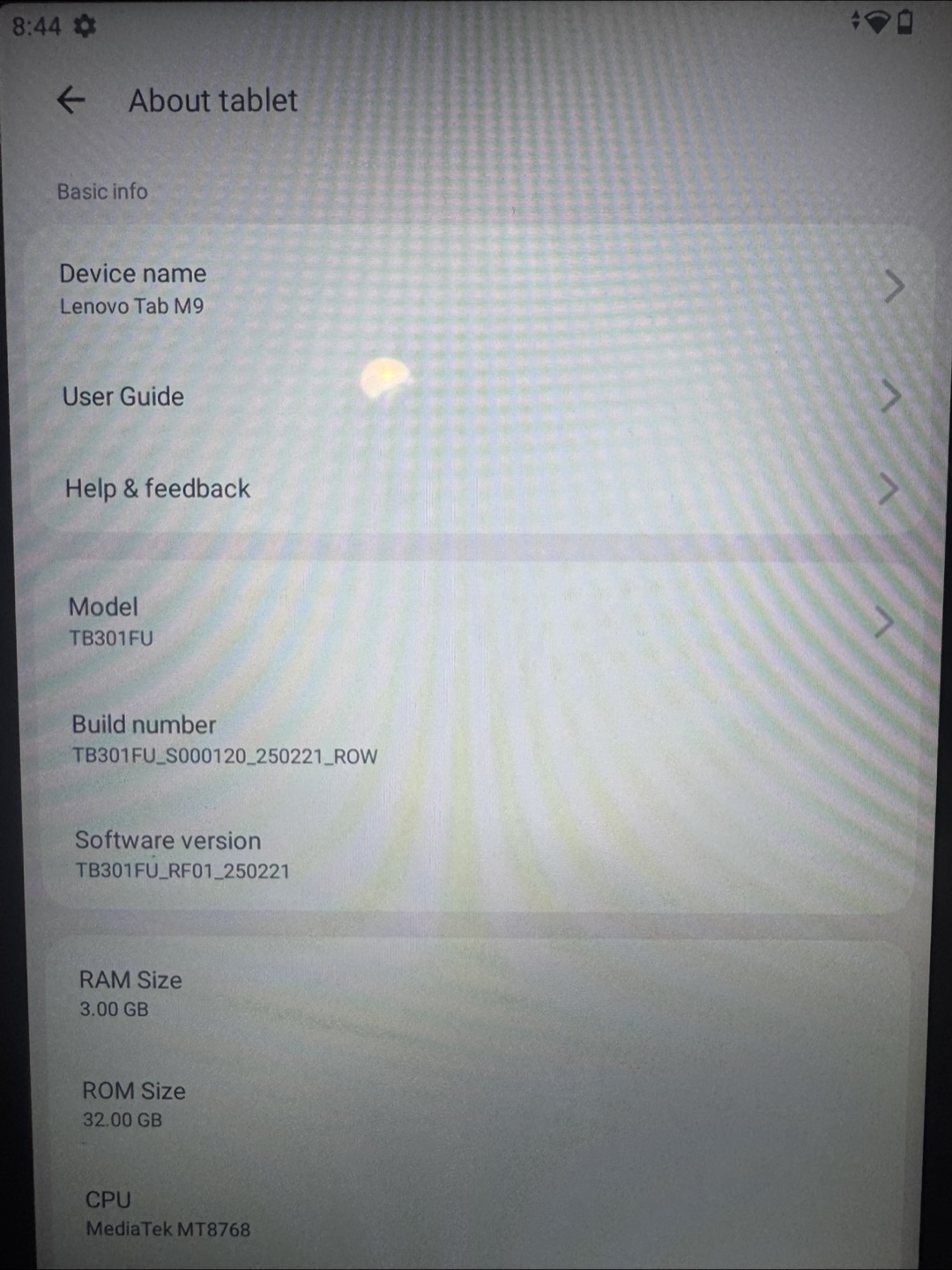 Lenovo Tab M9 Tablet - Gray - photo 4
