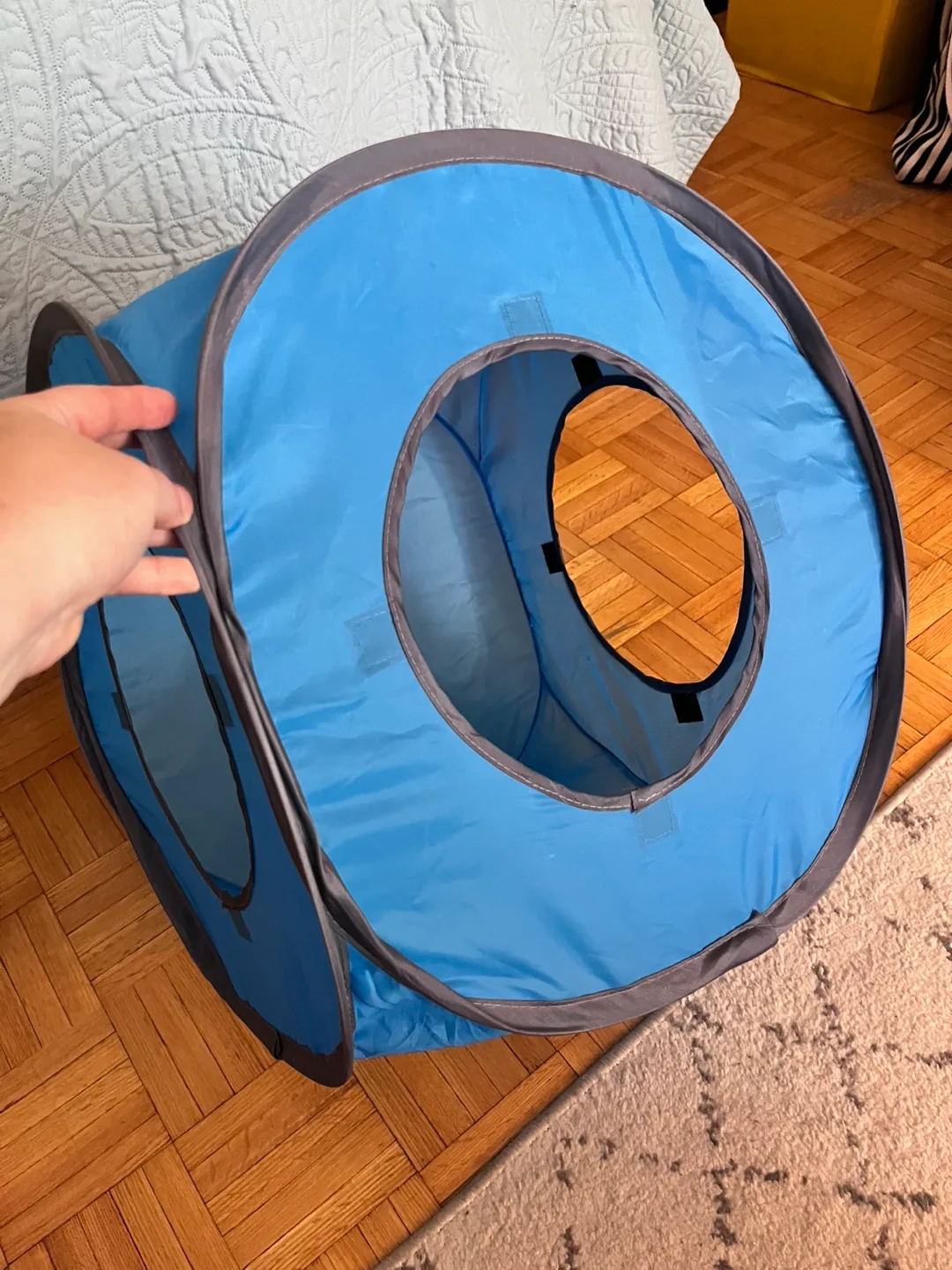 Blue Pet Play Cube Tent image indicator(2)