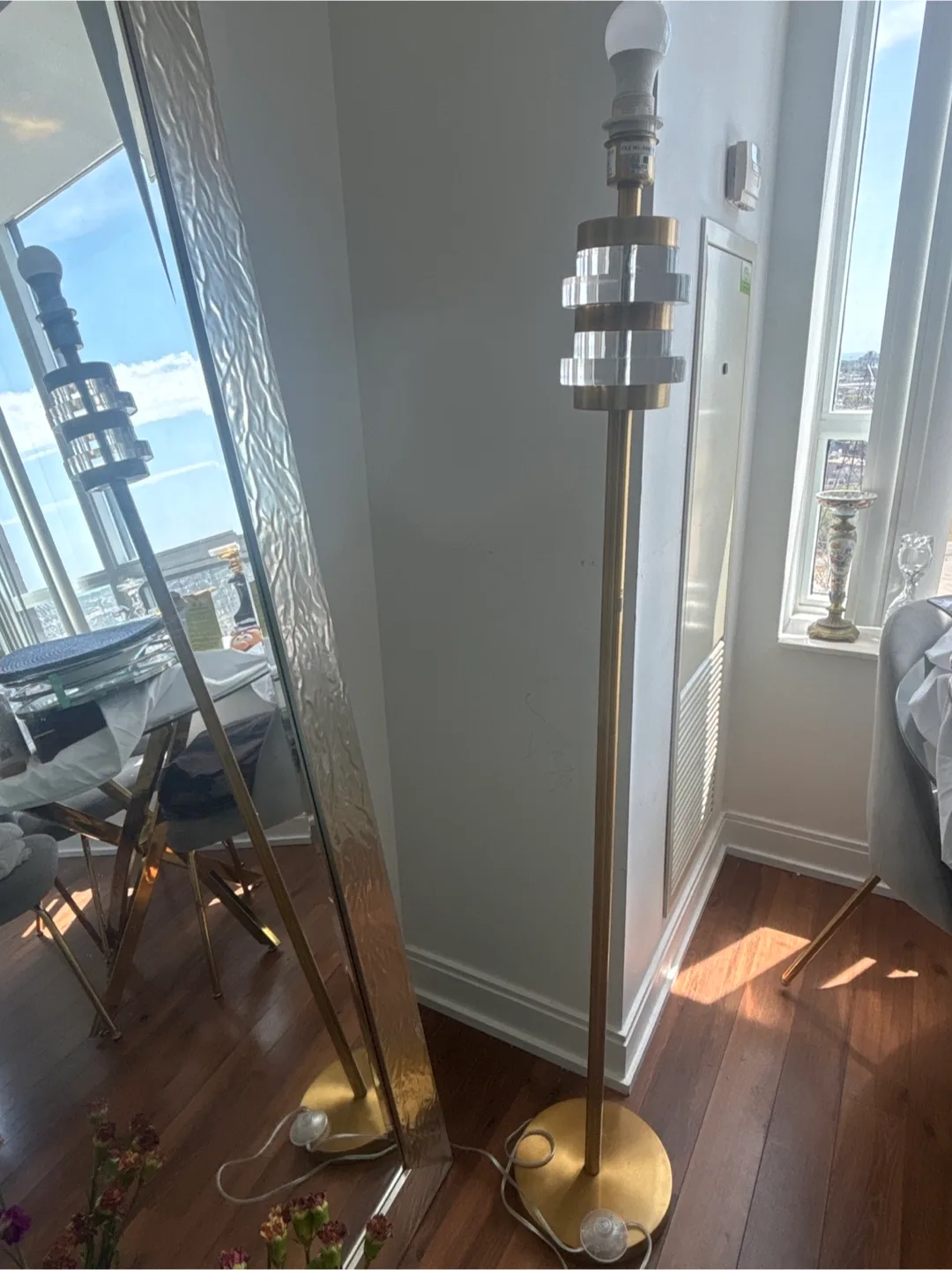 Gold Floor Lamp thumbnail