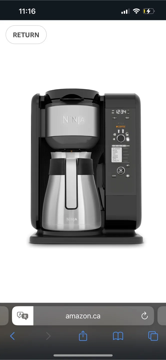 Ninja Coffee Maker CP307C thumbnail