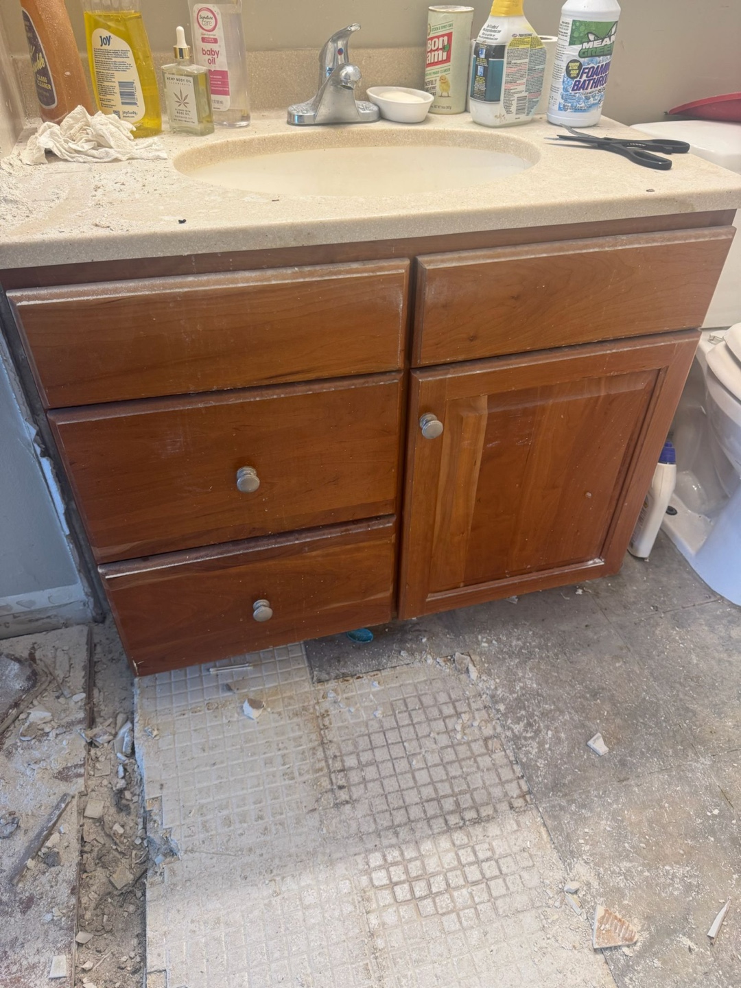 36” bathroom vanity